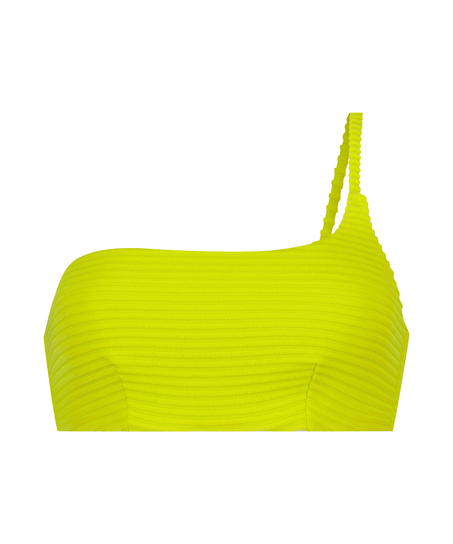Bikini-Crop-Top Glow, Gelb