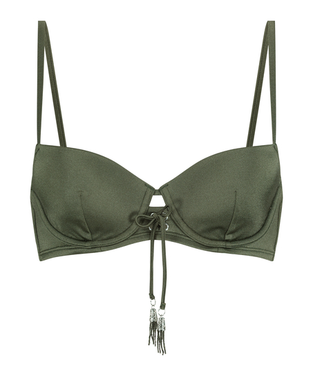 Vorgeformtes Bügel-Bikini-Top Lucia, grün