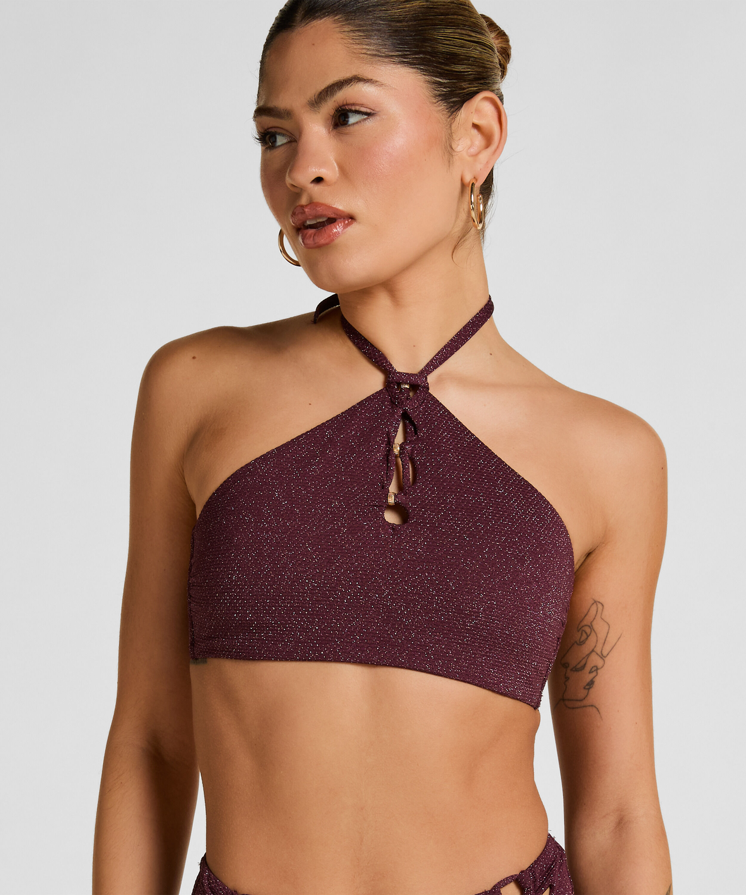 Panama Bikini-Top, Lila Panama Bikini-Top, Lila