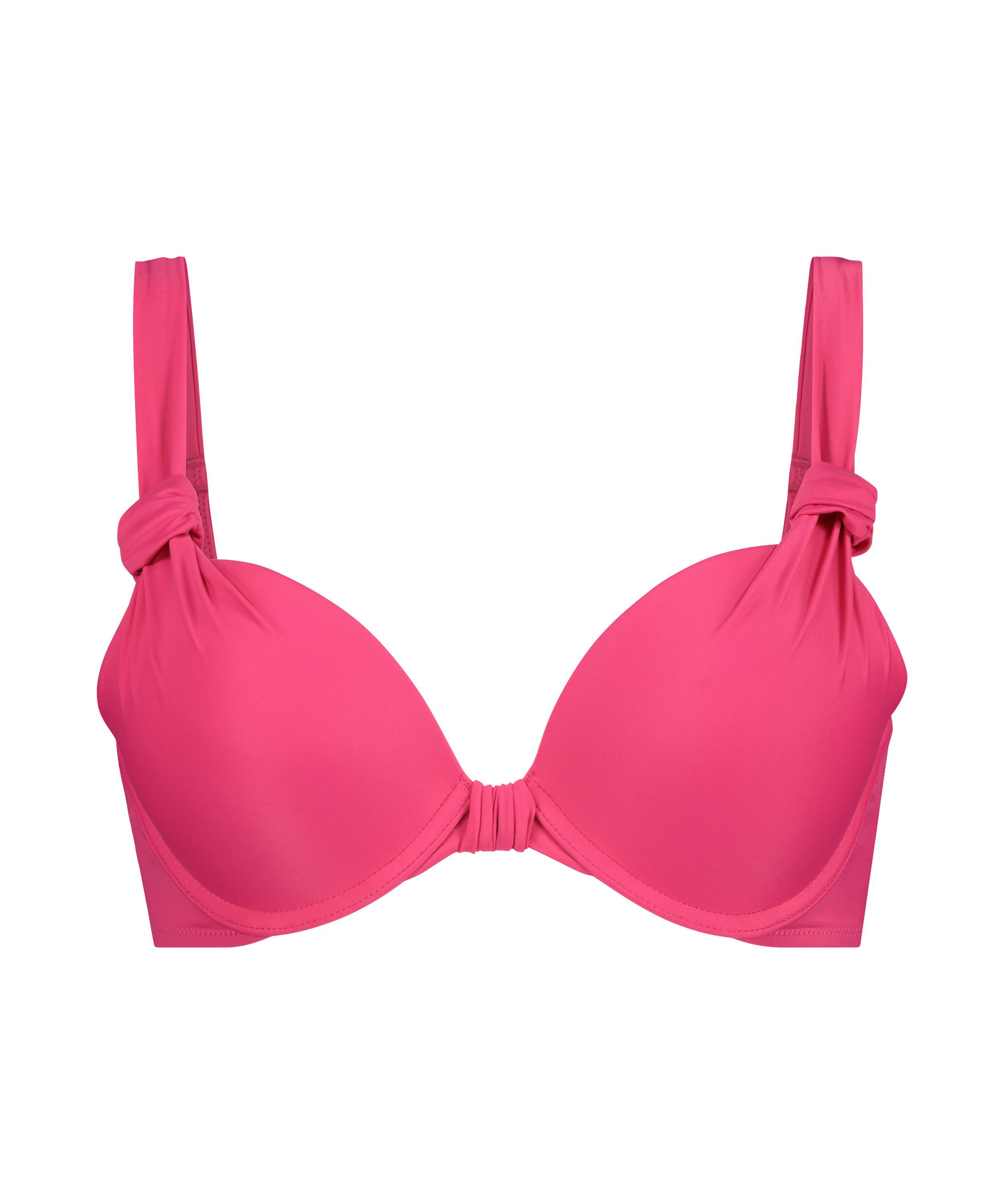 Push-up Bikini-Oberteil Luxe Cup A - E, Rose, main