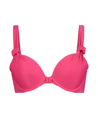 Push-up Bikini-Oberteil Luxe Cup A - E, Rose