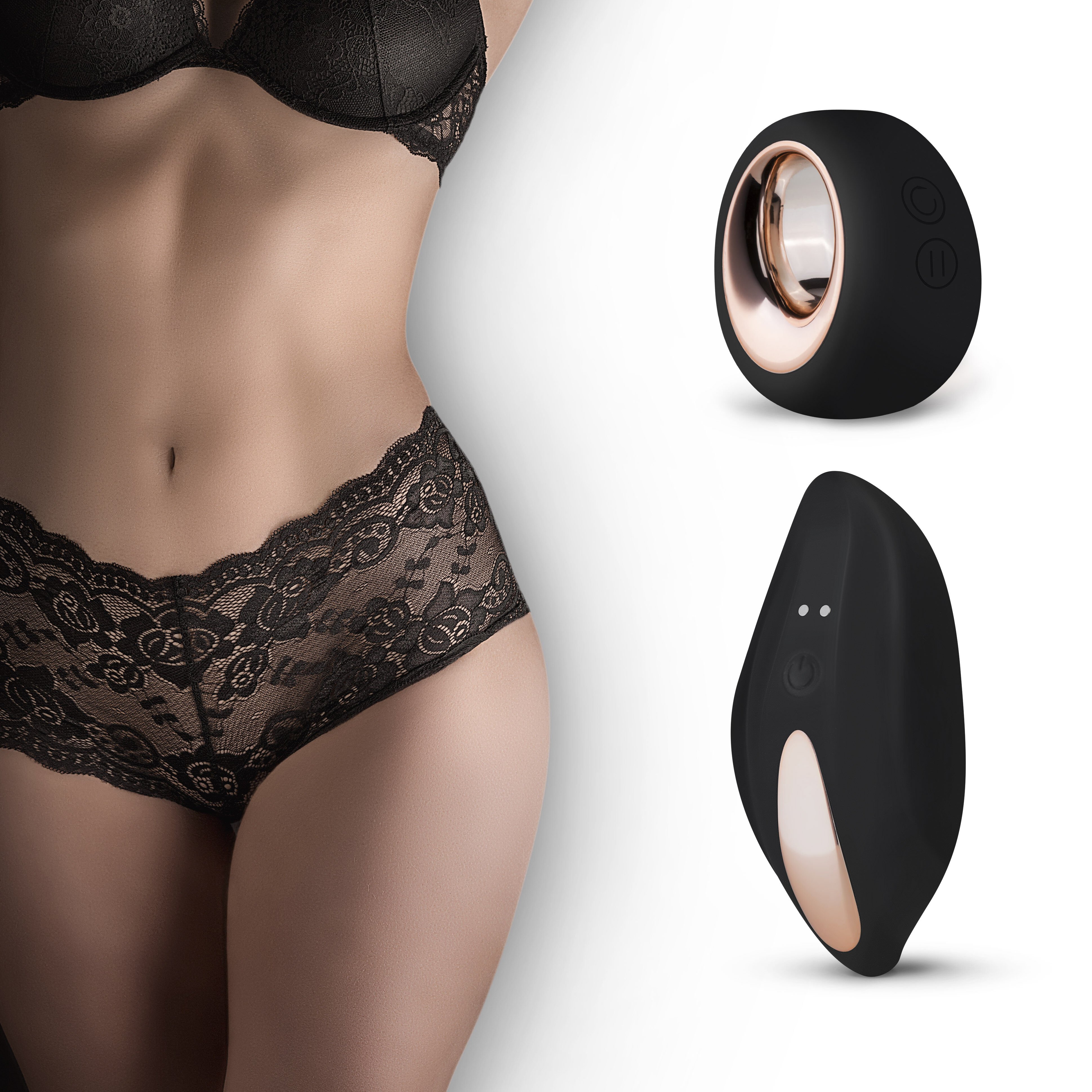 Vibrierende Panty, Schwarz