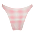 Hoch ausgeschnittener Bikini-Slip Seychelles, Rose