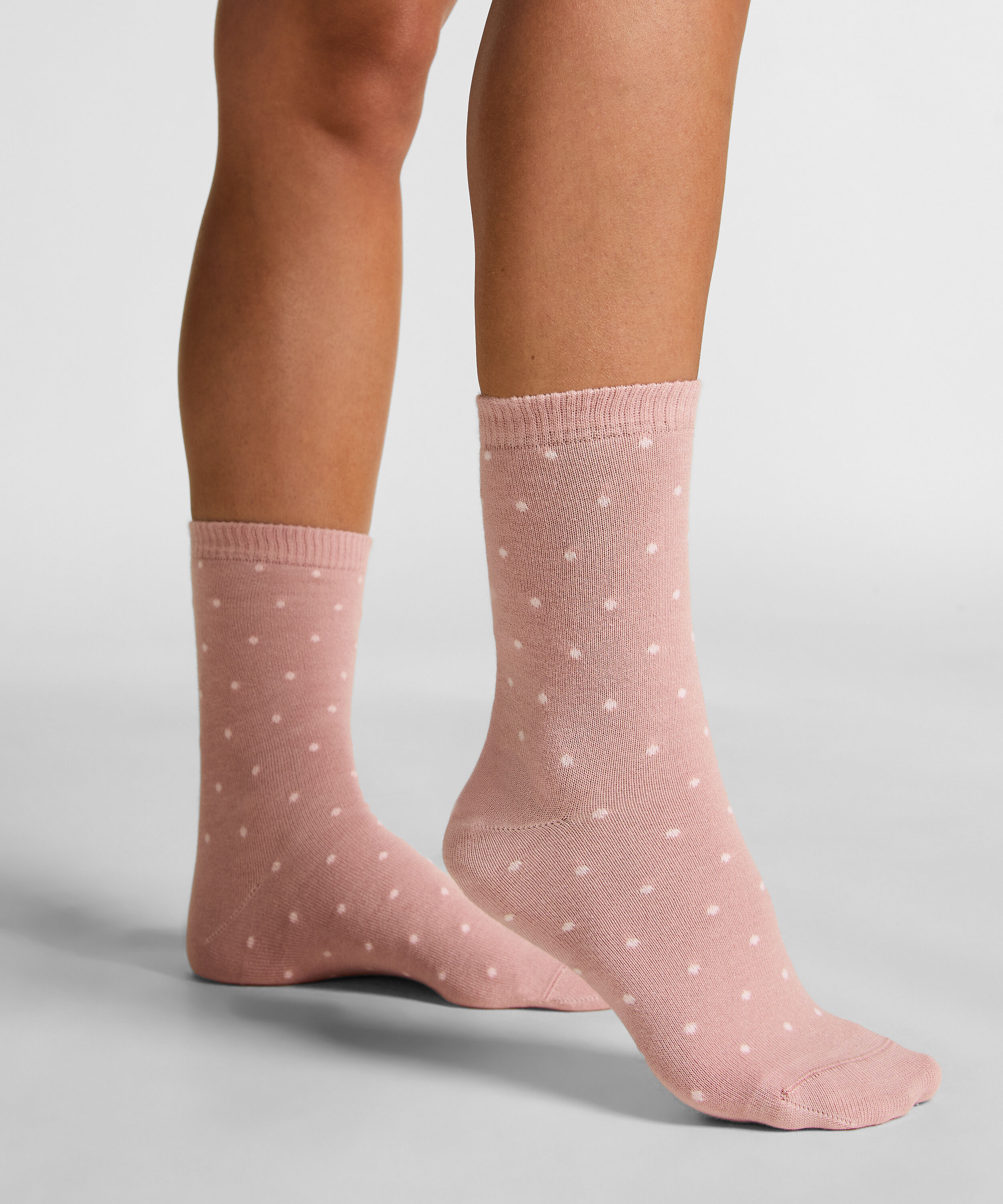 Crew-Socken aus Modal, Rose
