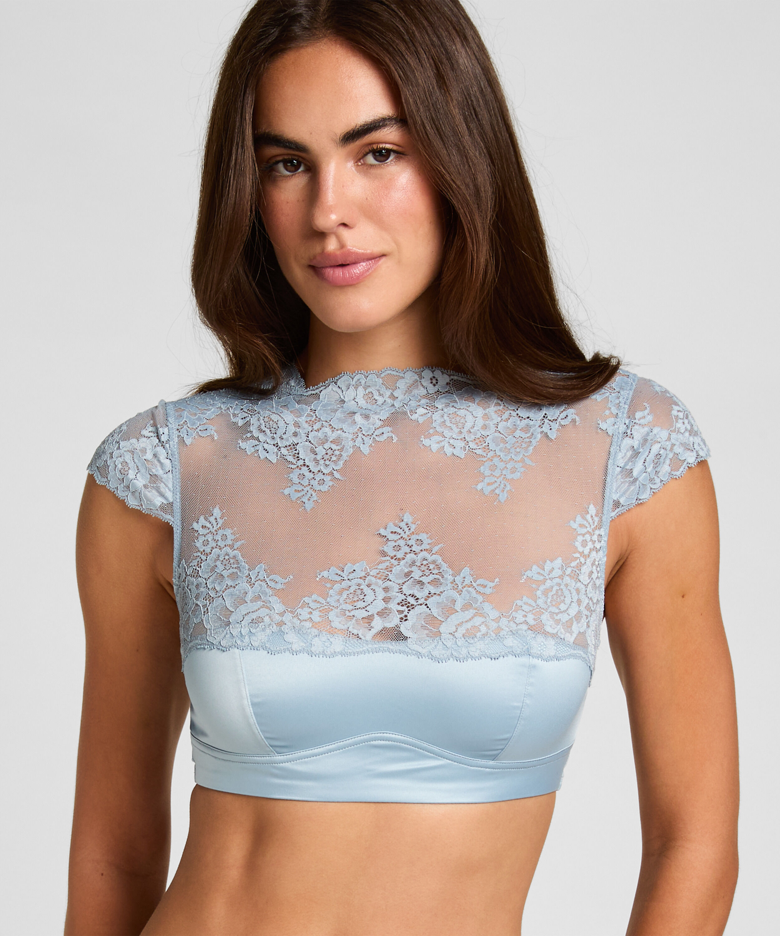 Bralette Rosie, Blau