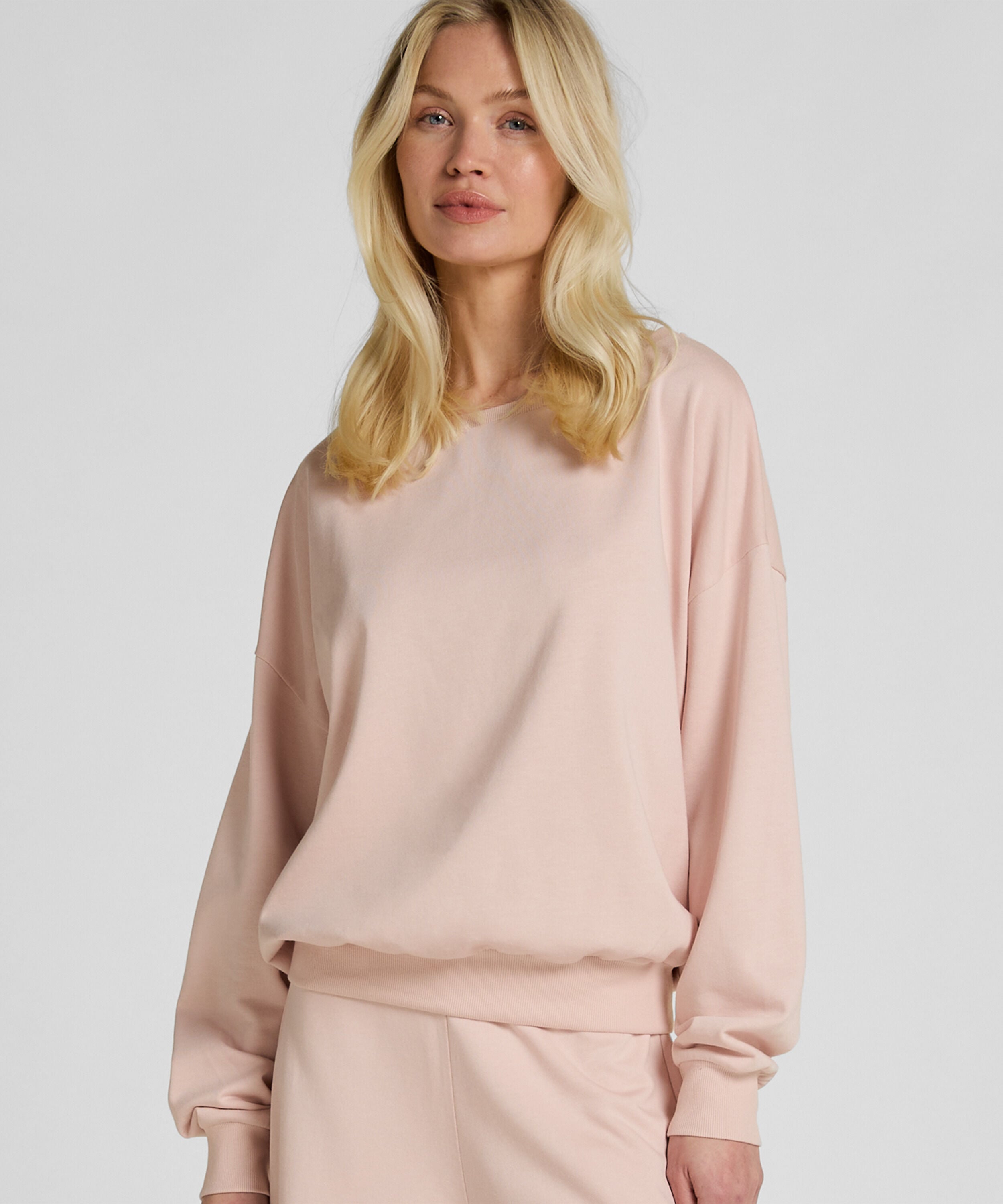 Boatneck Sweater Audrey, Rose
