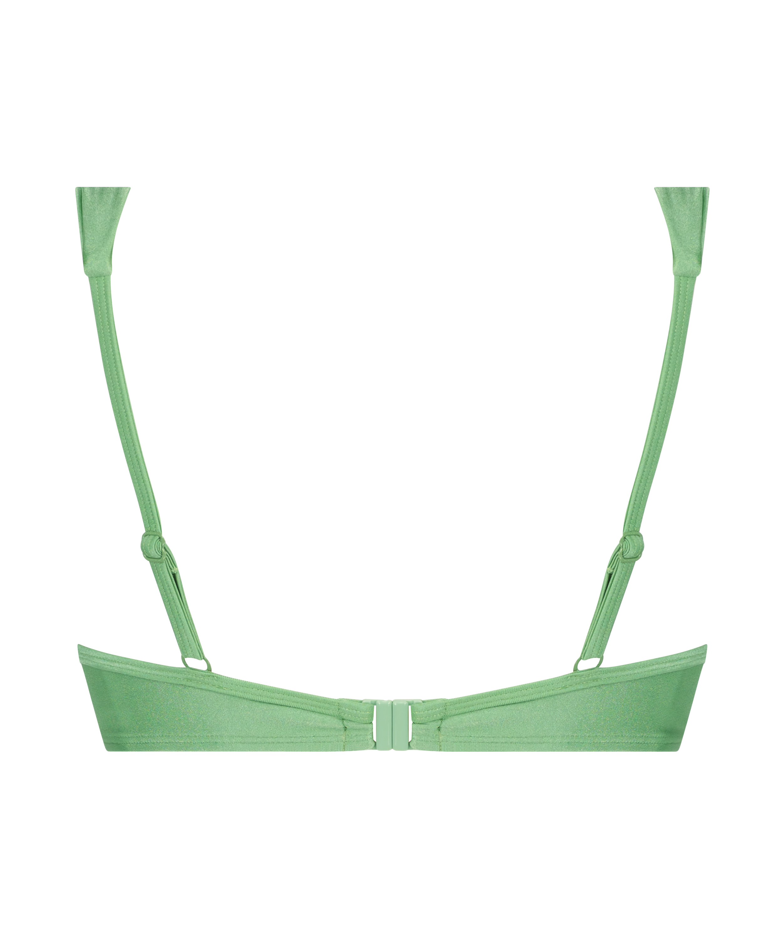 Vorgeformtes Push-up Bügel-Bikini-Top Mauritius, grün, main
