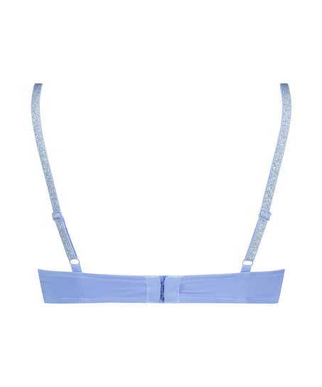 Vorgeformter B&uuml;gel-BH Plunge, Blau