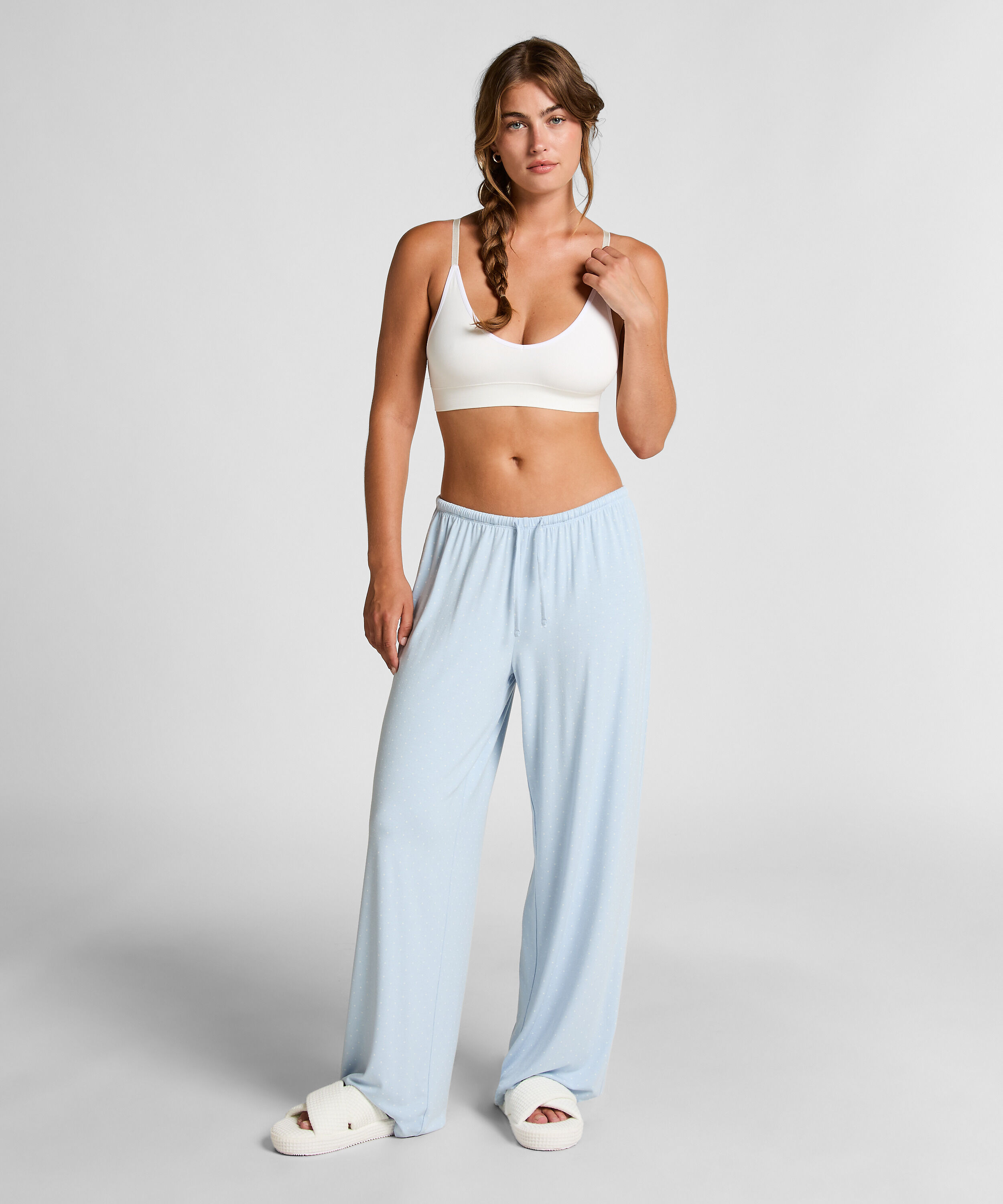 Jersey-Hose, Blau Jersey-Hose, Blau