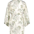 Kimono Satin Print, Weiß