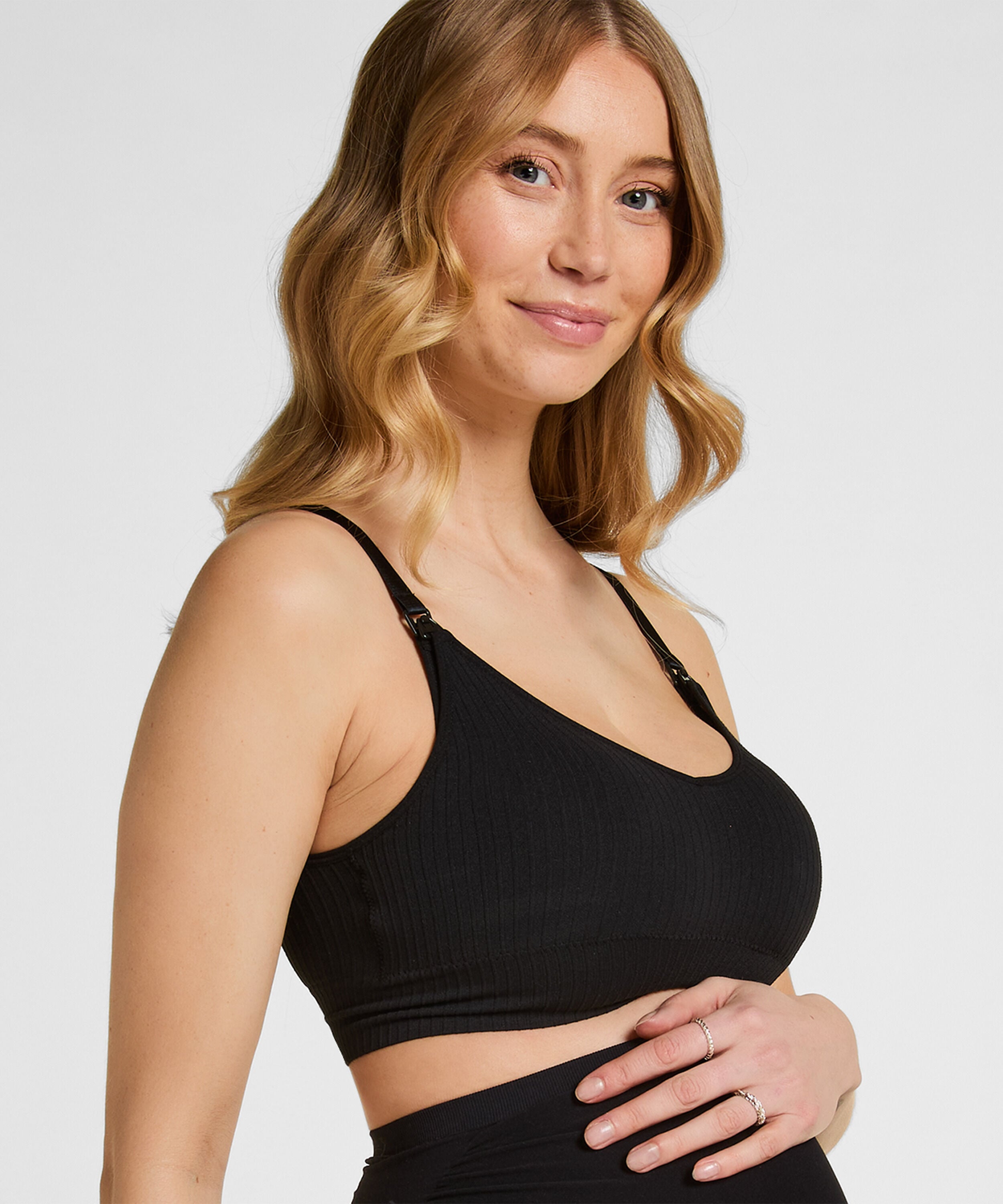 Still-Bralette Dianne, Schwarz