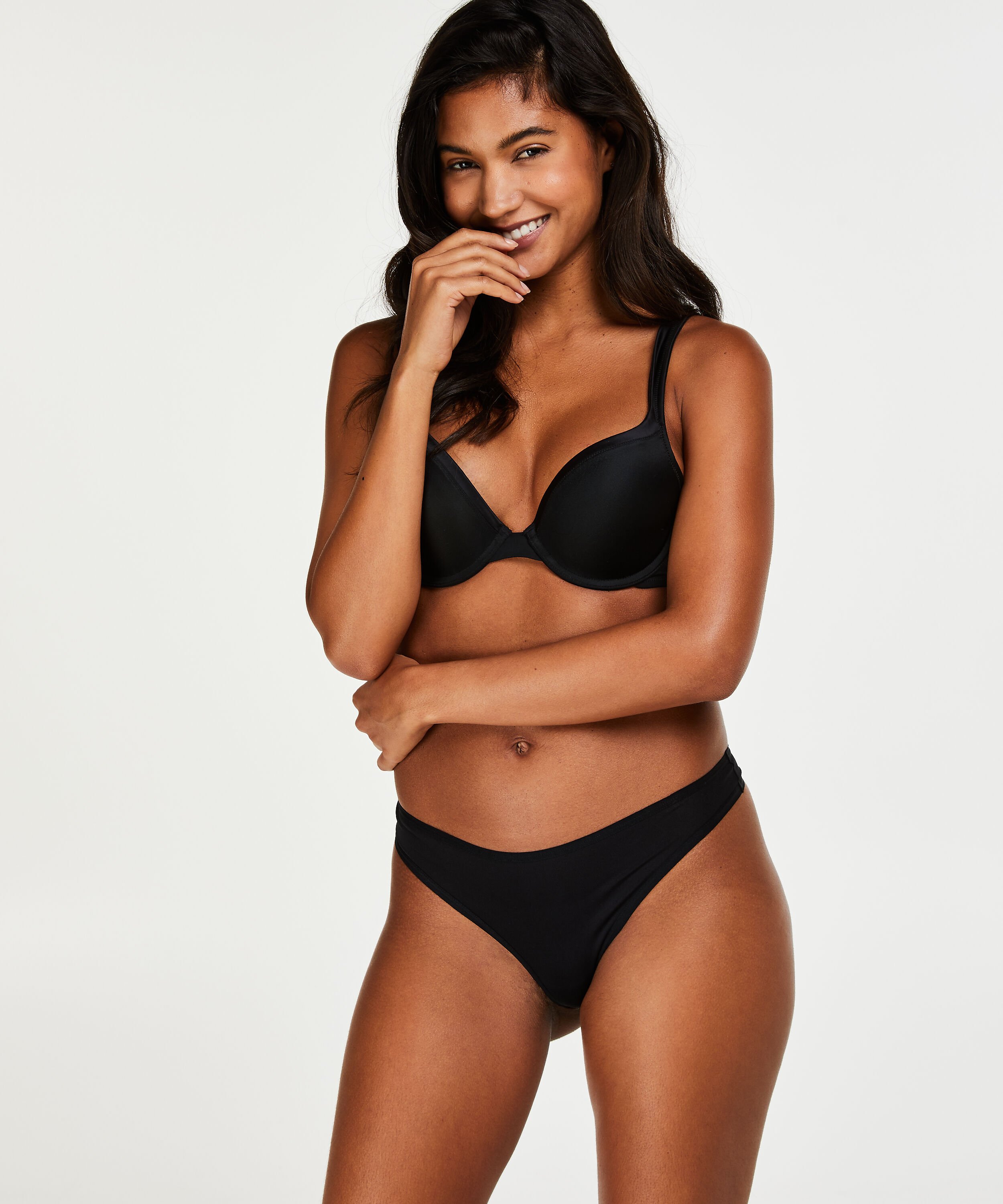 Vorgeformter Bügel-BH, Satin Fleece