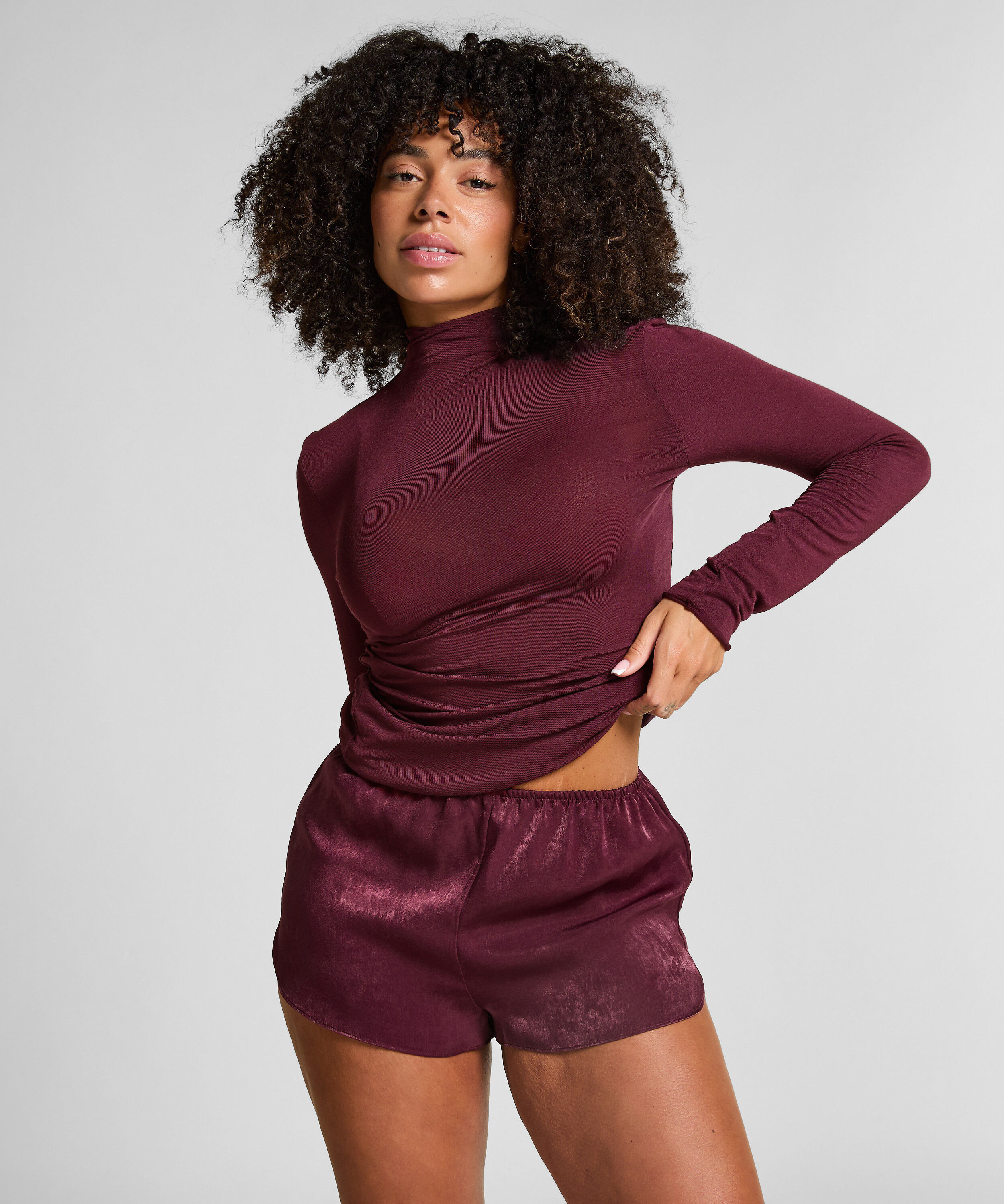 Satin-Shorts Minimal