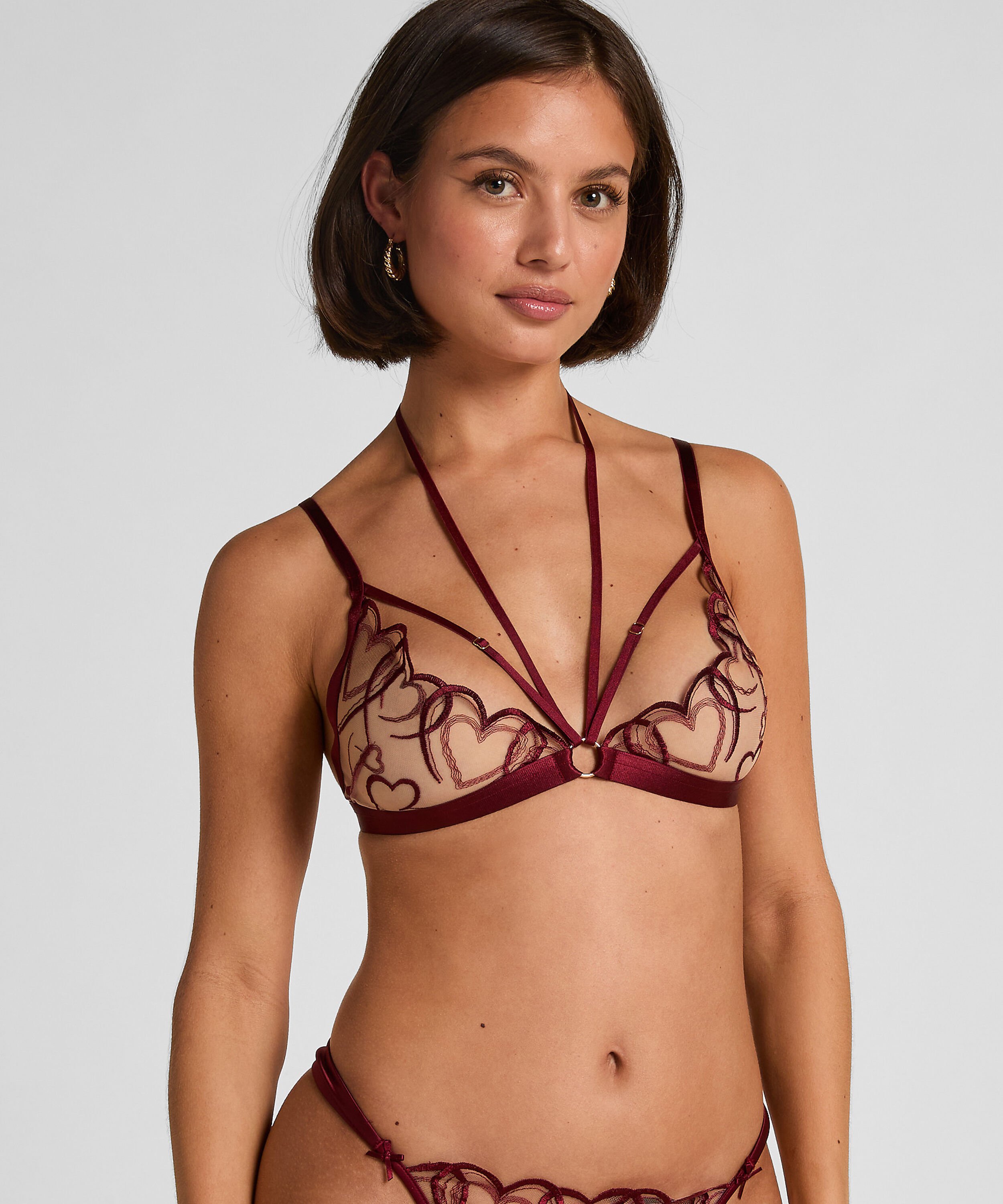 Harness-Top Olivia, Rot