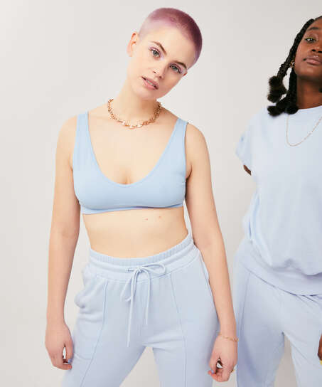 Bralette Bae, Blau