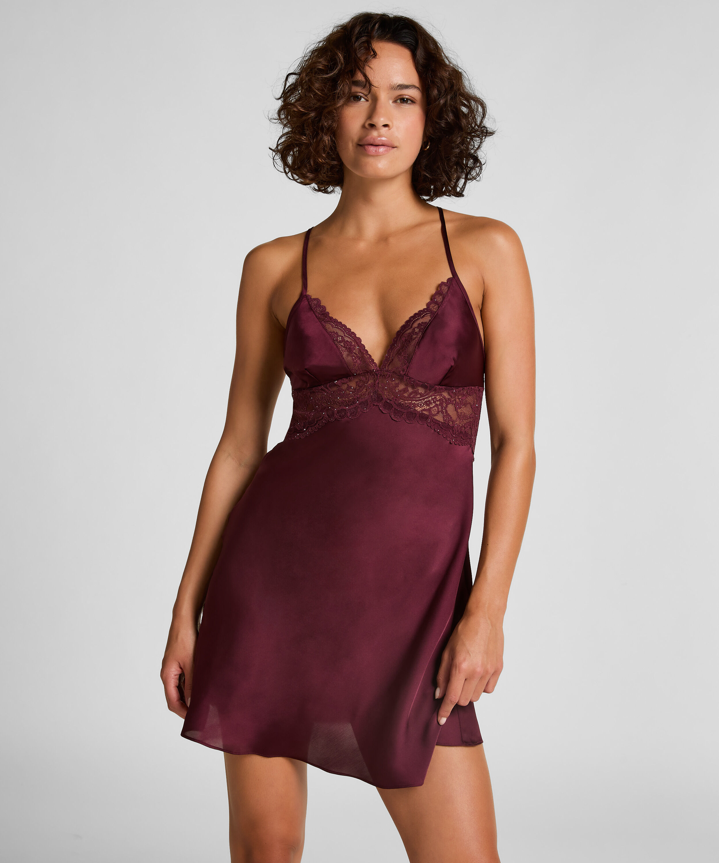 Slipdress Isadora, Rot