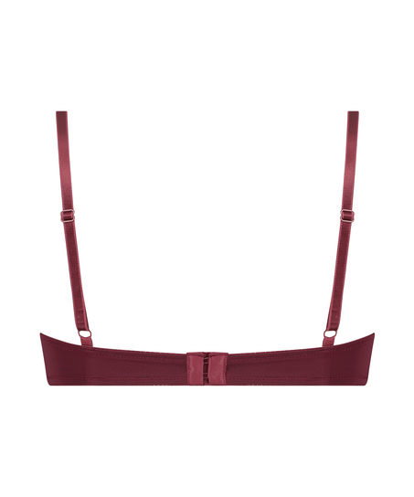 Vorgeformter B&uuml;gel-BH Plunge, Rot