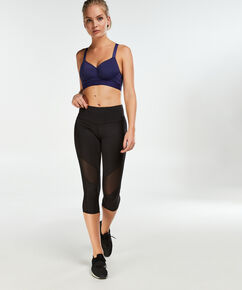 HKMX Capri mit hoher Taille Mesh Level 2, Schwarz