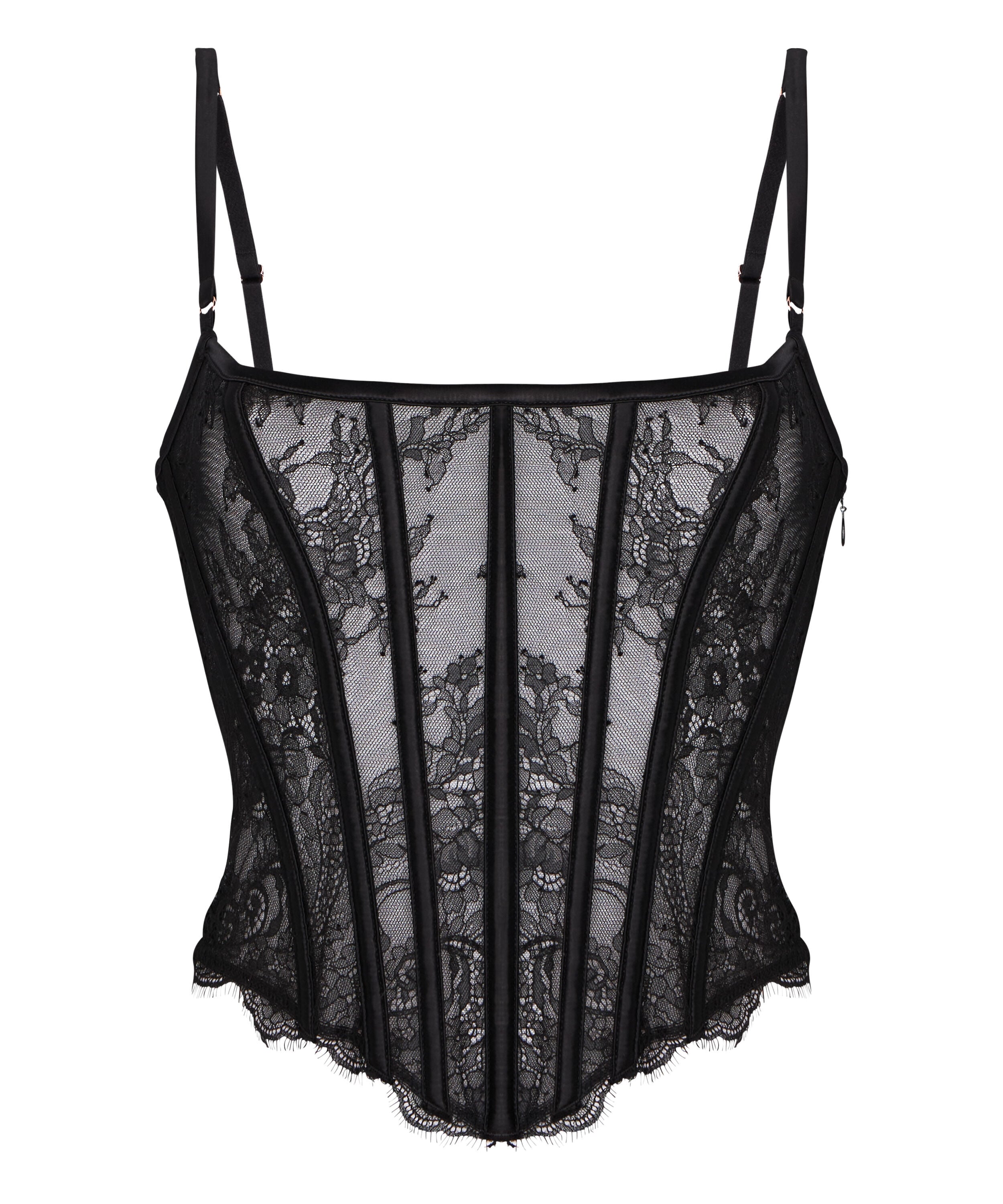 Bustier Sylvia, Schwarz
