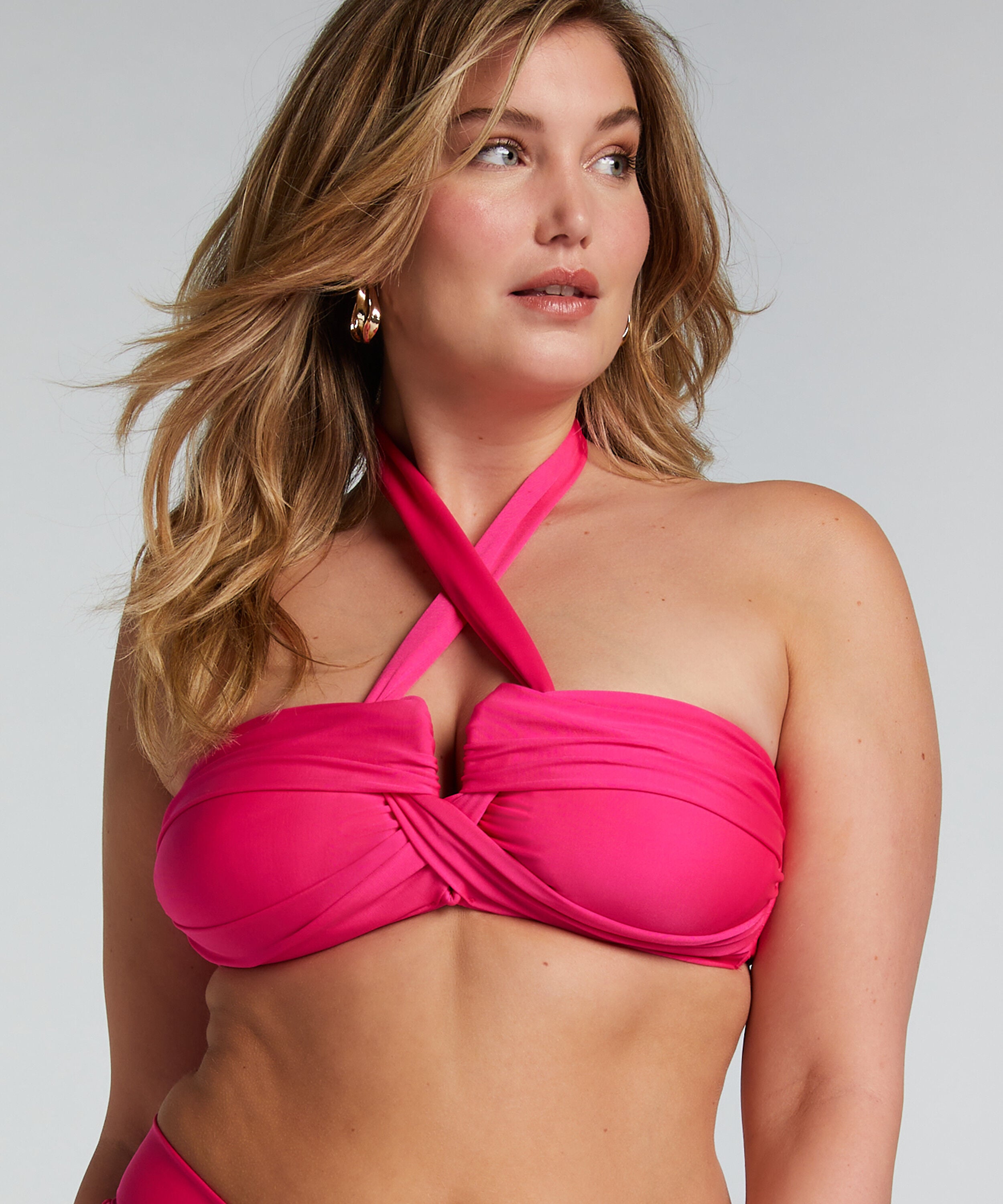 Bikini-Crop-Top Naples, Rose