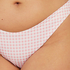 Hoch ausgeschnittener Bikini-Slip Seychelles, Rose