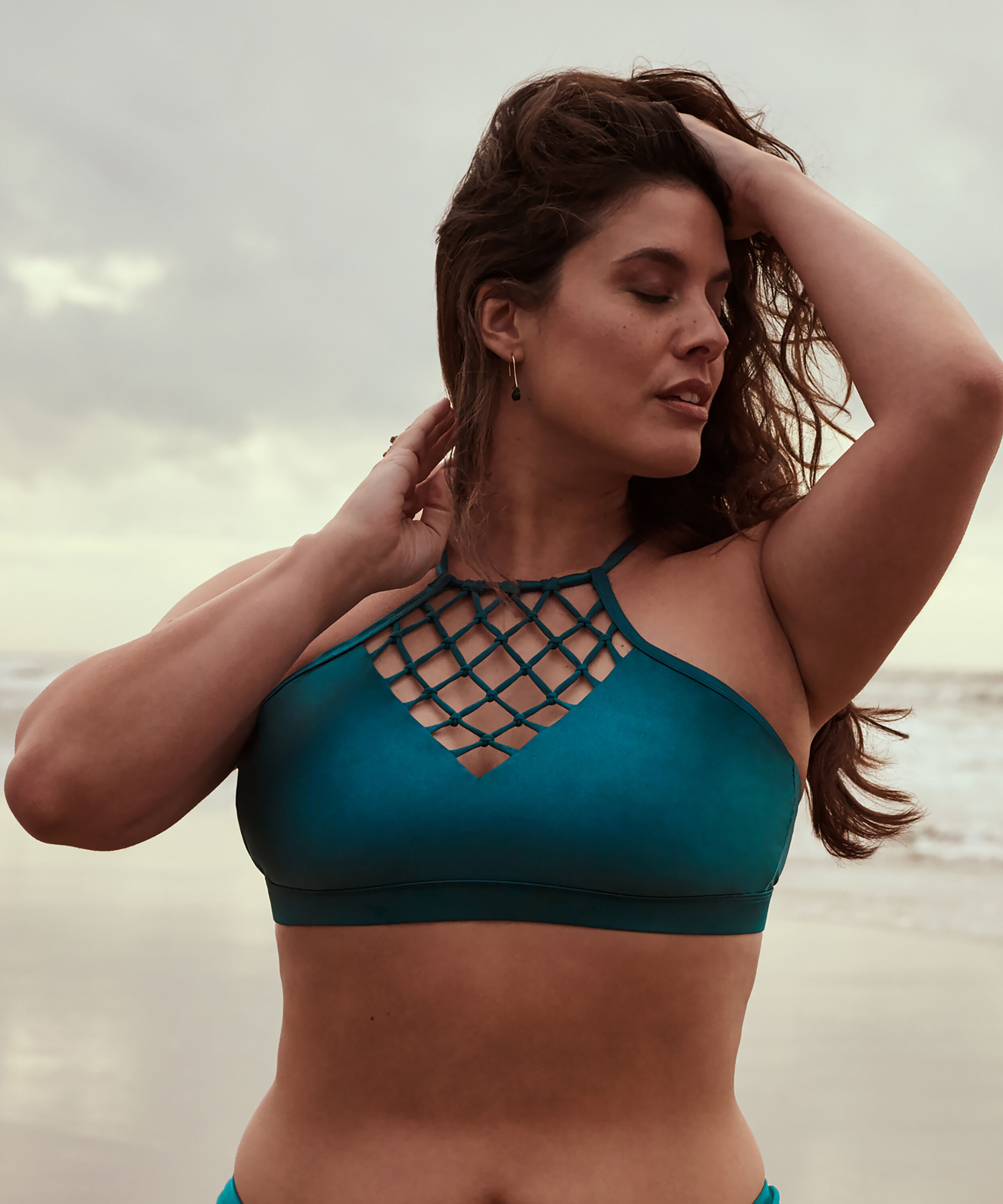 Bikinitop Brokopondo I AM Danielle, Grau