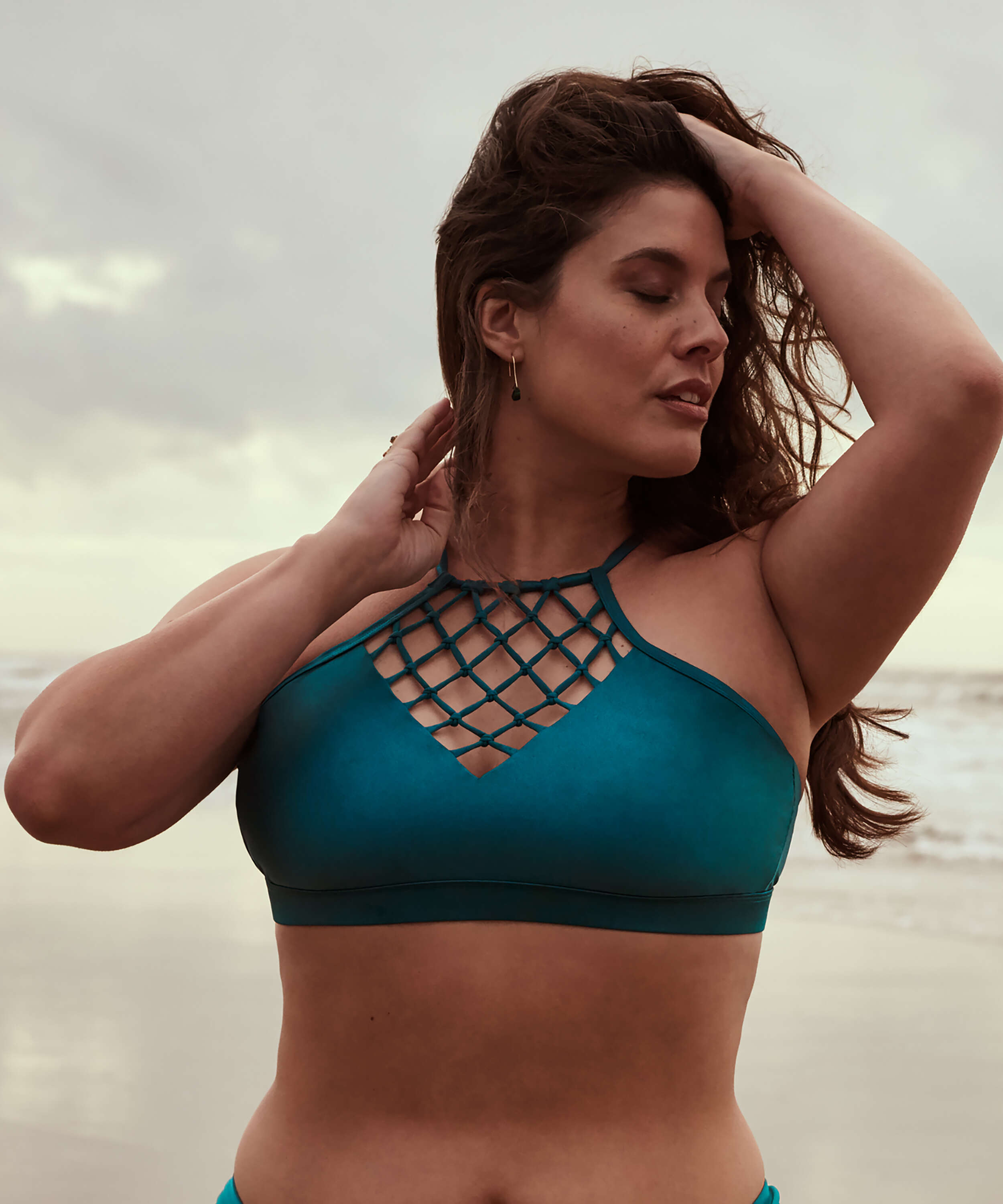 Bikinitop Brokopondo I AM Danielle, Grau, main