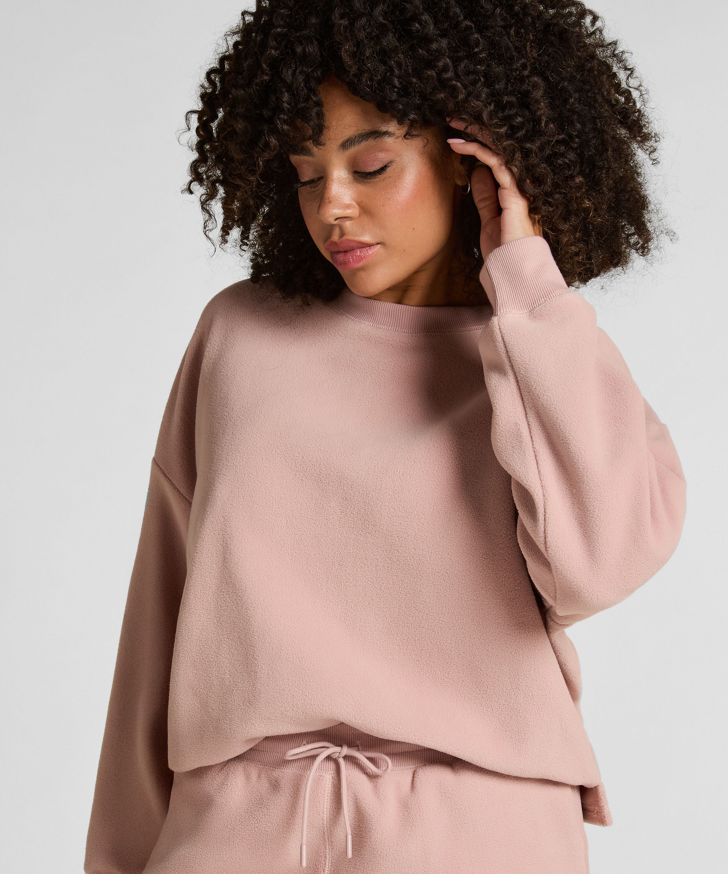 Sportliches Top Fleece, Rose Sportliches Top Fleece, Rose