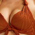 Vorgeformtes Push-Up Bügel-Bikinioberteil Galibi I AM Danielle Cup A - E, Orange