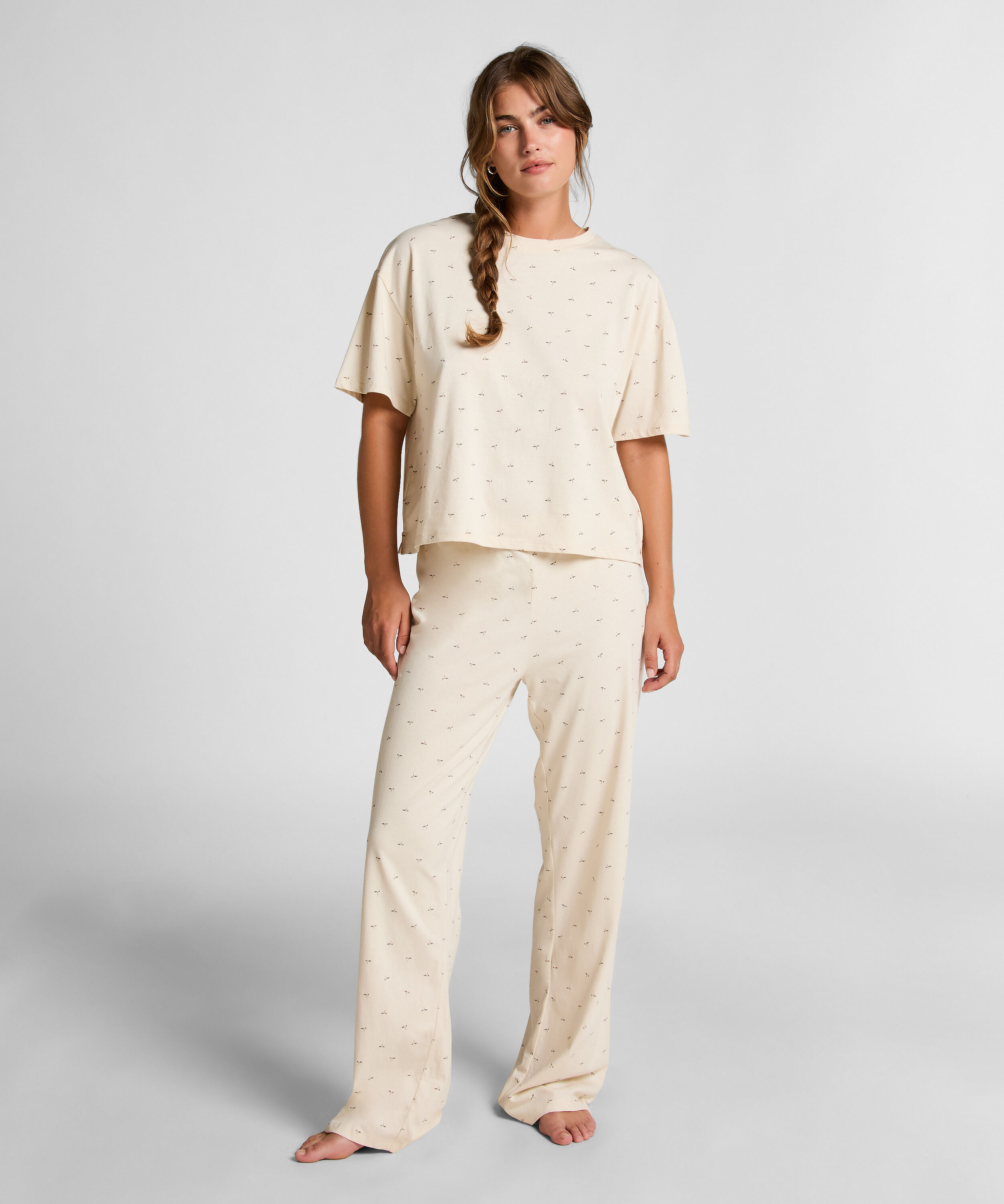 Pyjamaset, Weiß Pyjamaset, Weiß