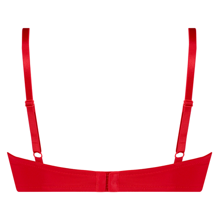 Vorgeformter B&uuml;gel-BH Plunge, Rot