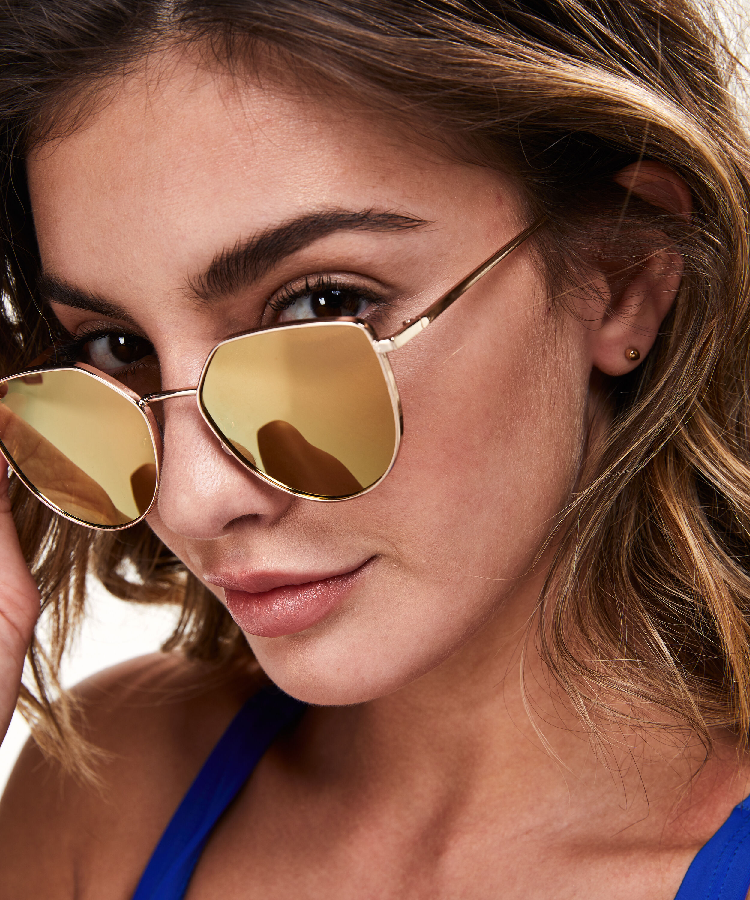 Sonnenbrille, Rose