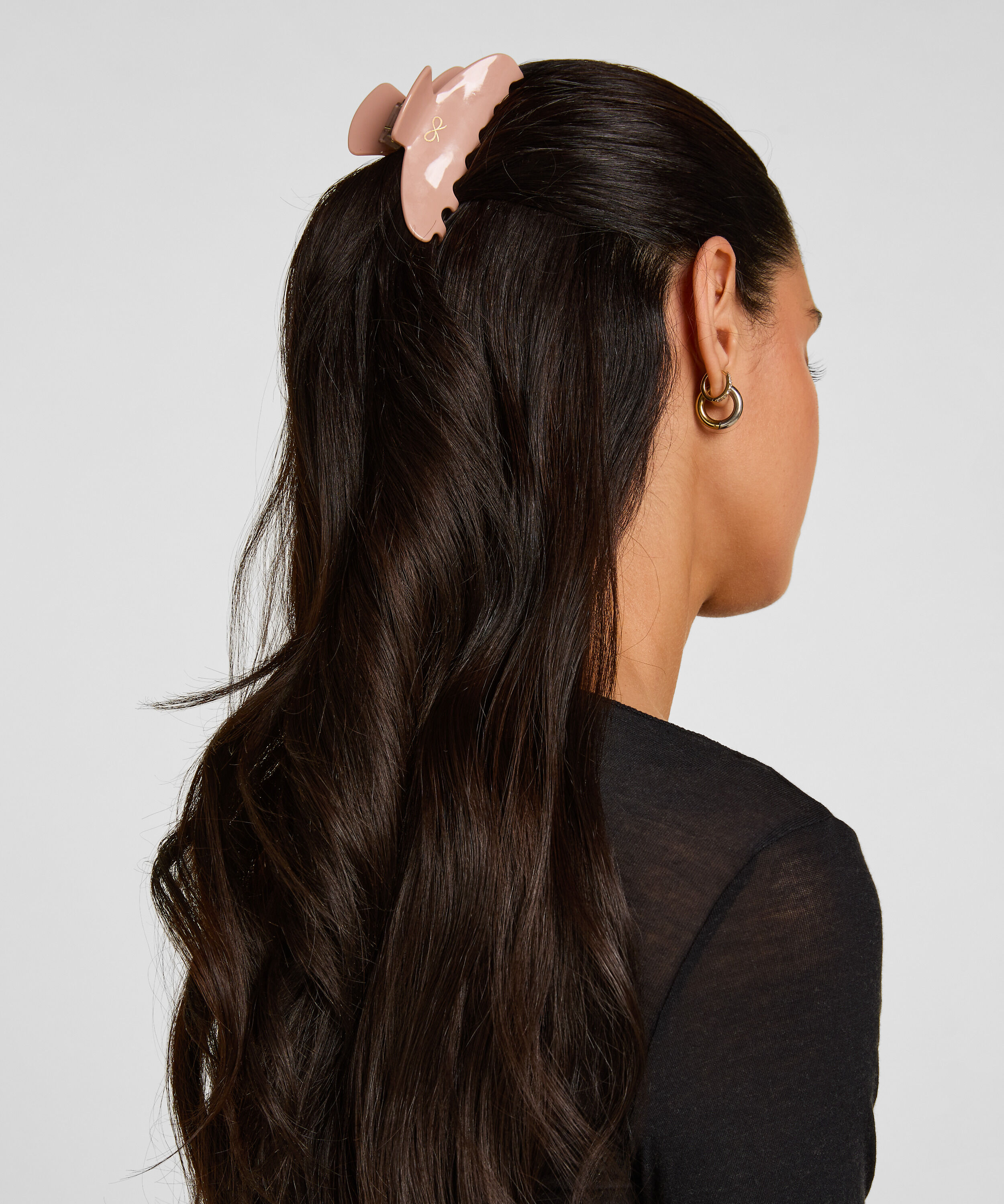 Haarclip, Rose Haarclip, Rose