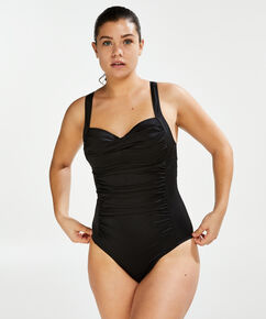 Badeanzug Sunset Dreams Ocean, Schwarz