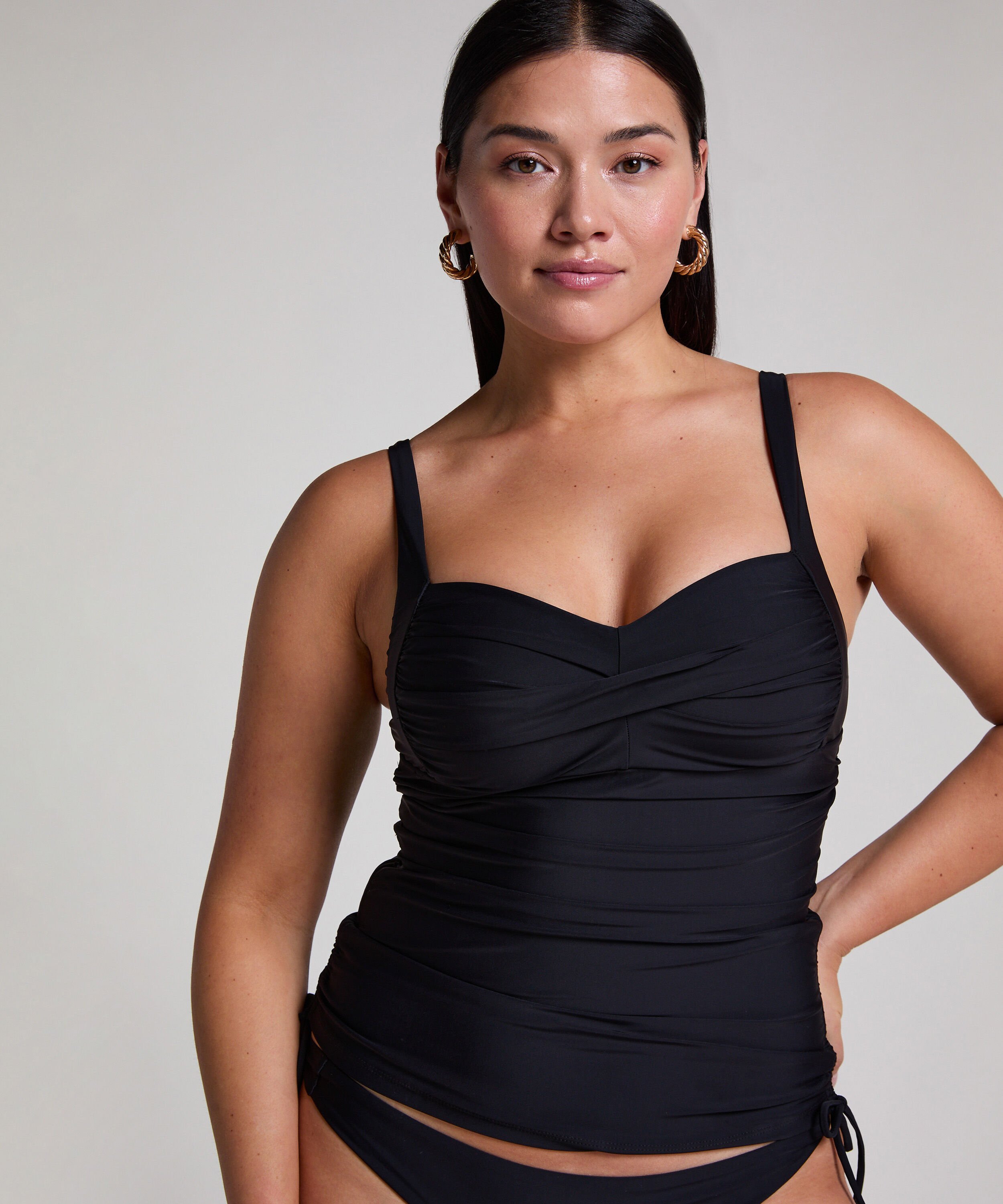 Luna Shaping Tankini, Schwarz Luna Shaping Tankini, Schwarz