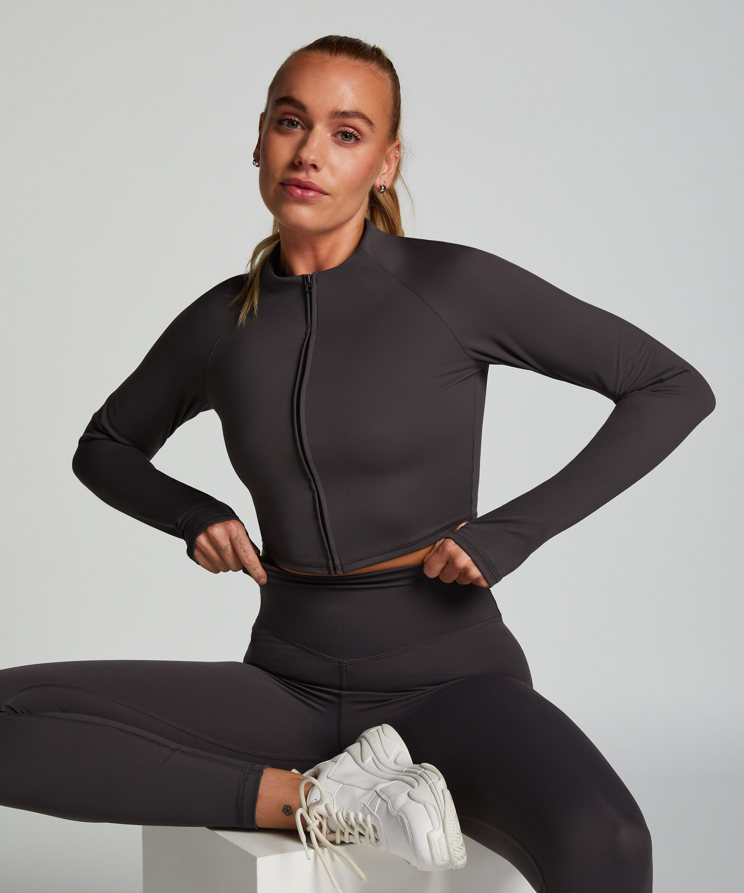 HKMX Sportjacke, Grau