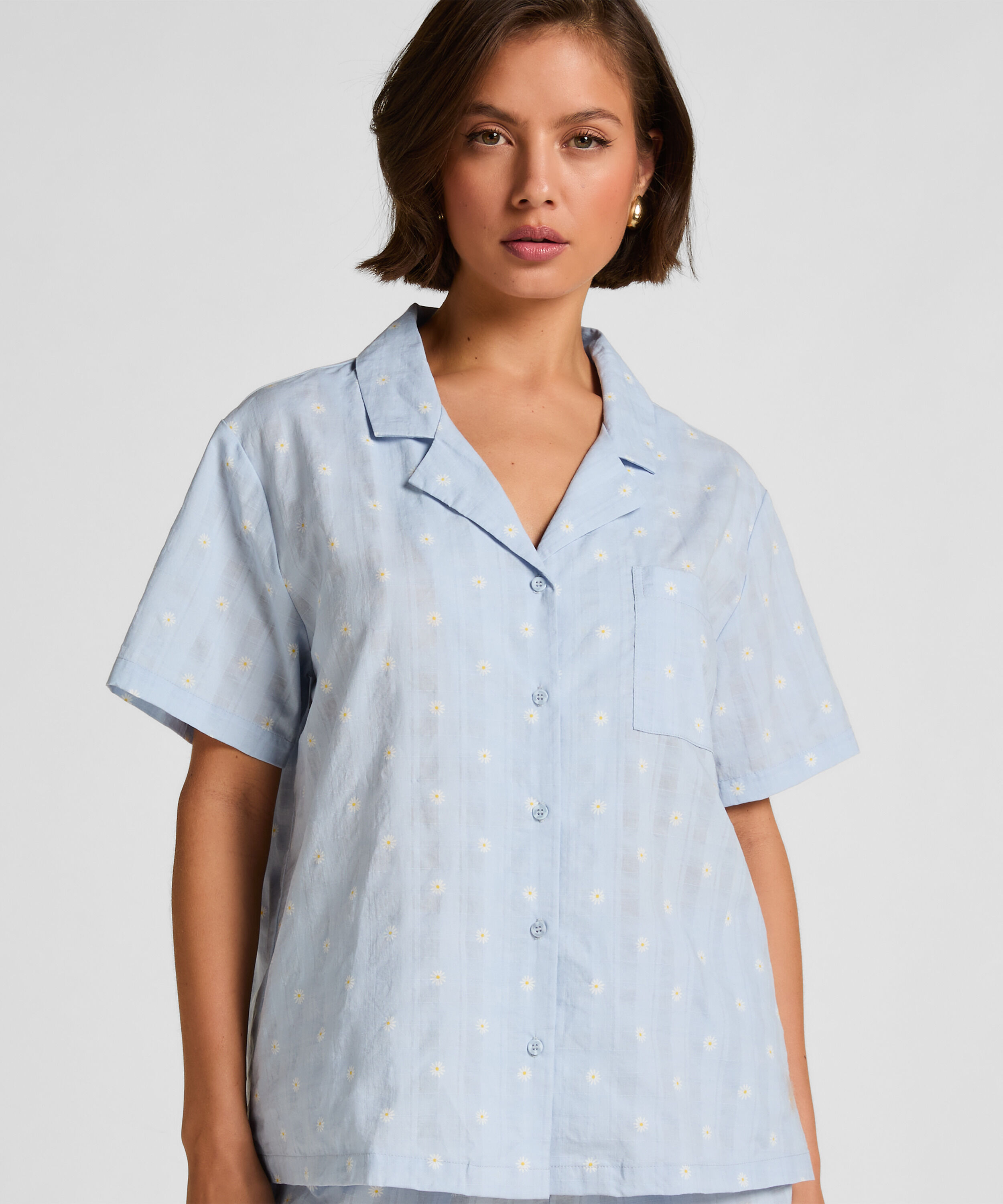 Jacket Woven, Blau