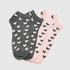 2 Paar Socken, Grau