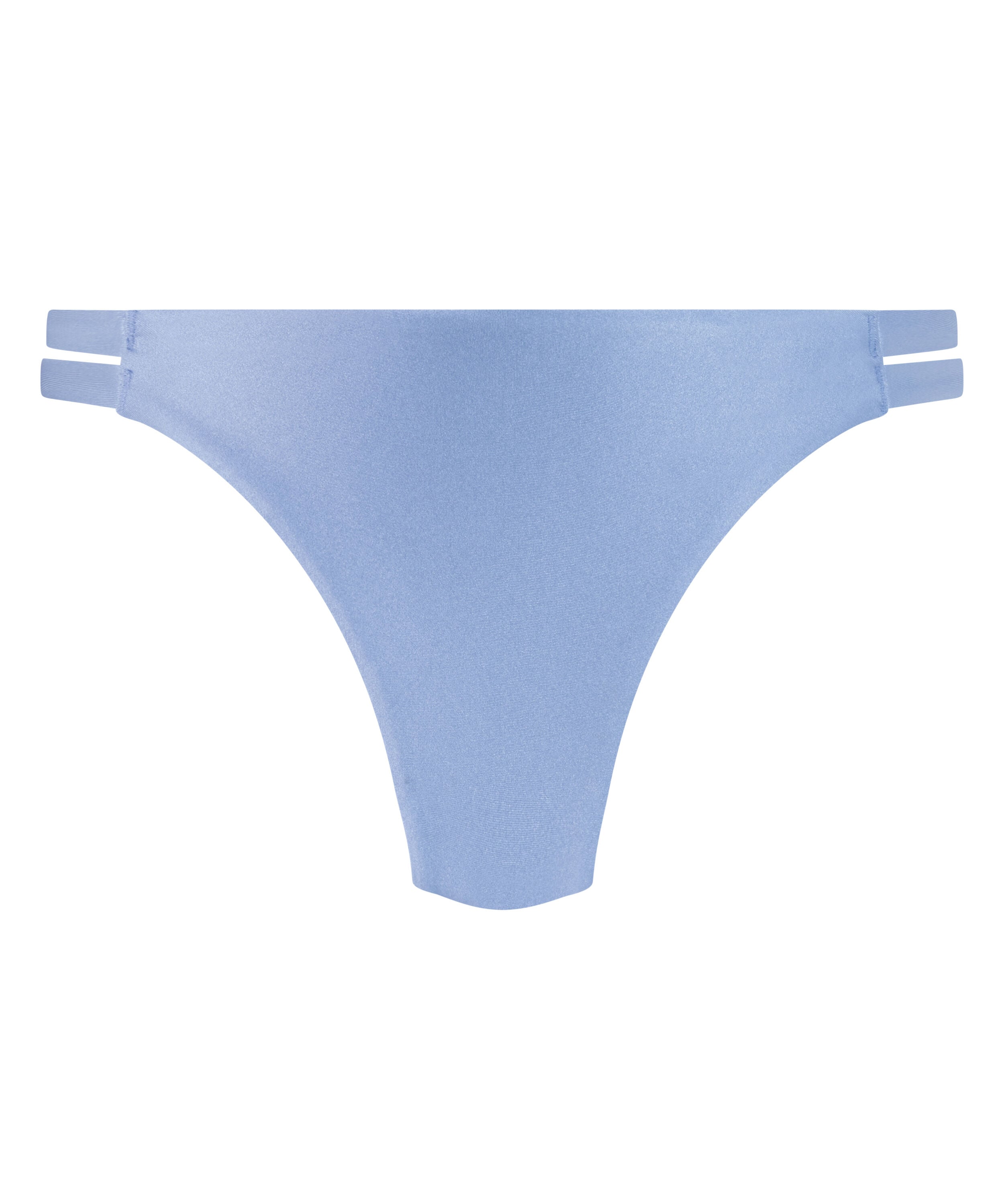 Hochgeschnittene Bikini Hose Honolulu, Blau Hochgeschnittene Bikini Hose Honolulu, Blau