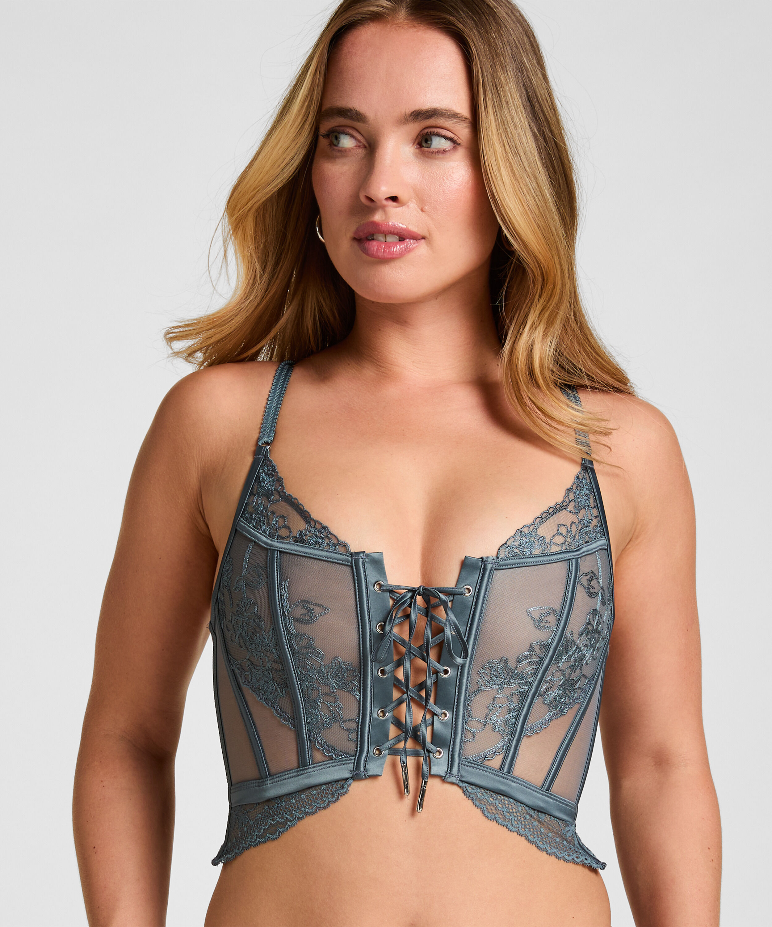 Bustier Nola, Blau Bustier Nola, Blau