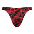 Bikini-Slip mit hohem Beinausschnitt Fiesta, Rot