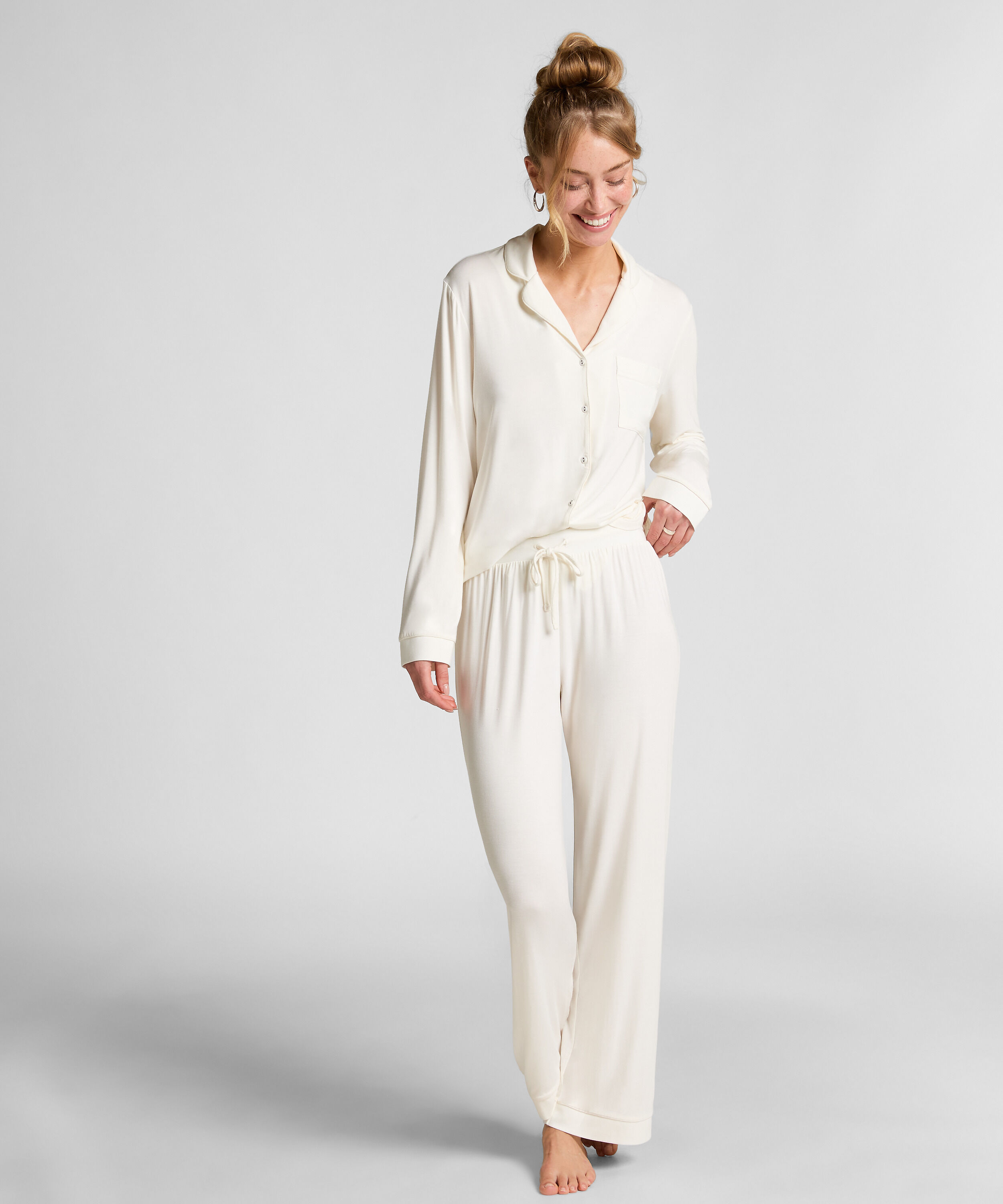 Jersey-Hose Essential, Weiß