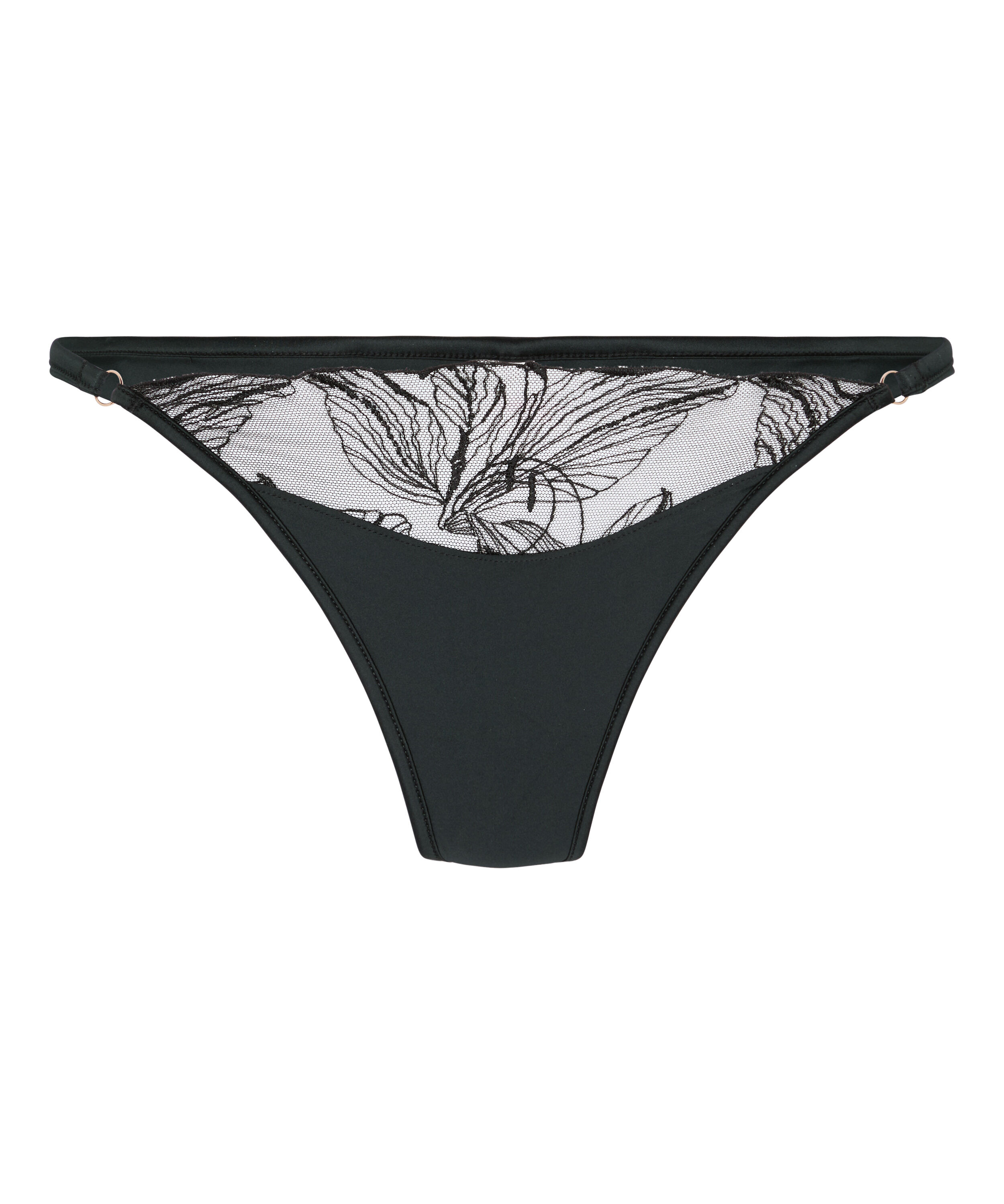 High-Cut String Ellen, Schwarz
