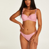 Nicht-vorgeformtes Bügel-Bikini-Top Aruba, Rose