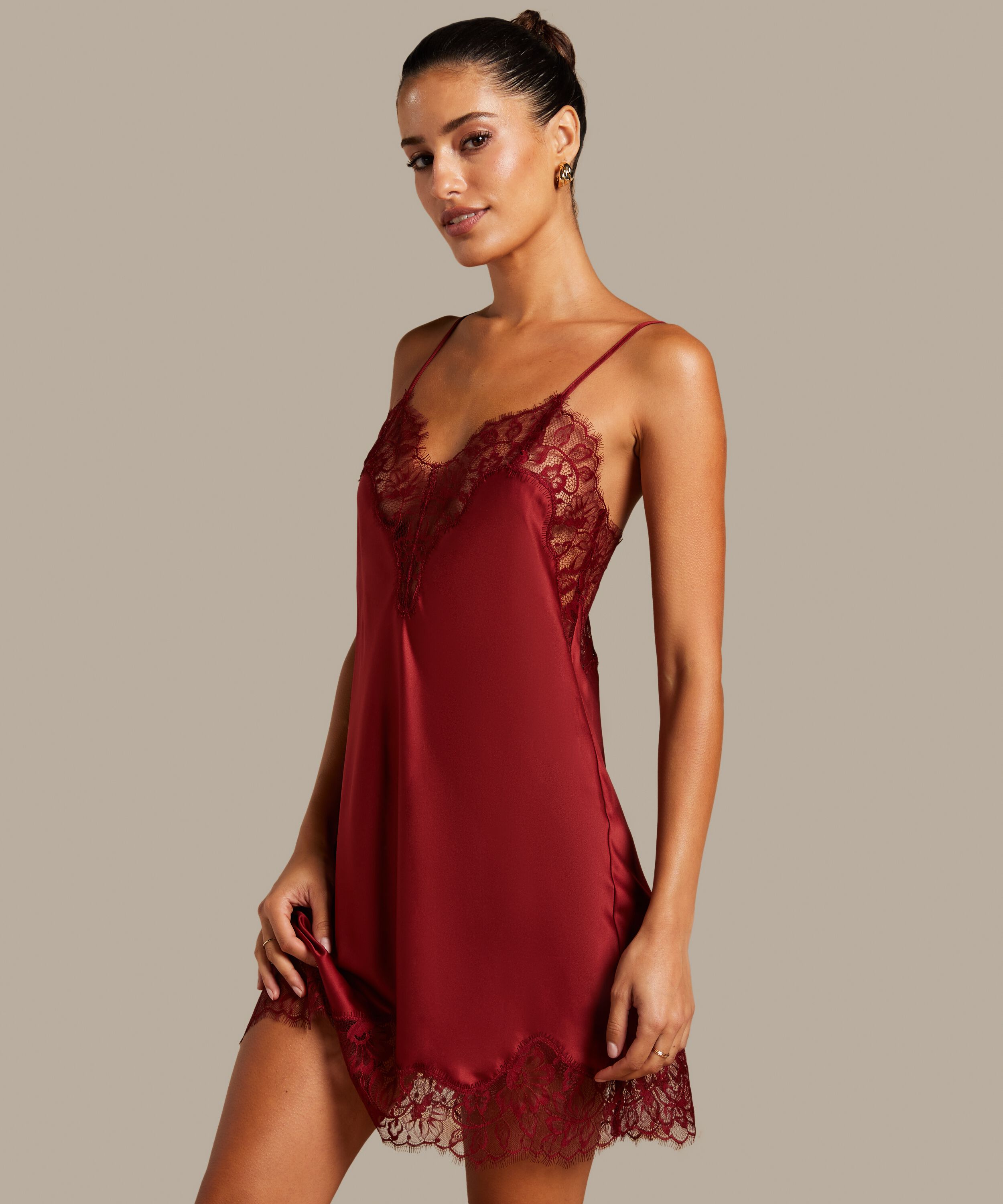 Slipdress Valerie, Rot