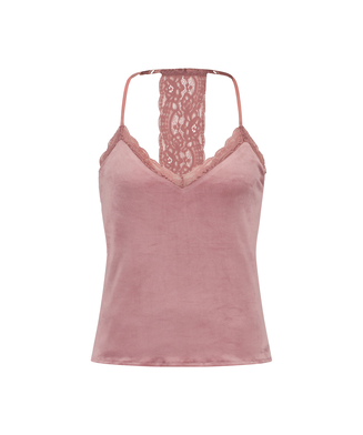 Cami Velours Lace, Rose