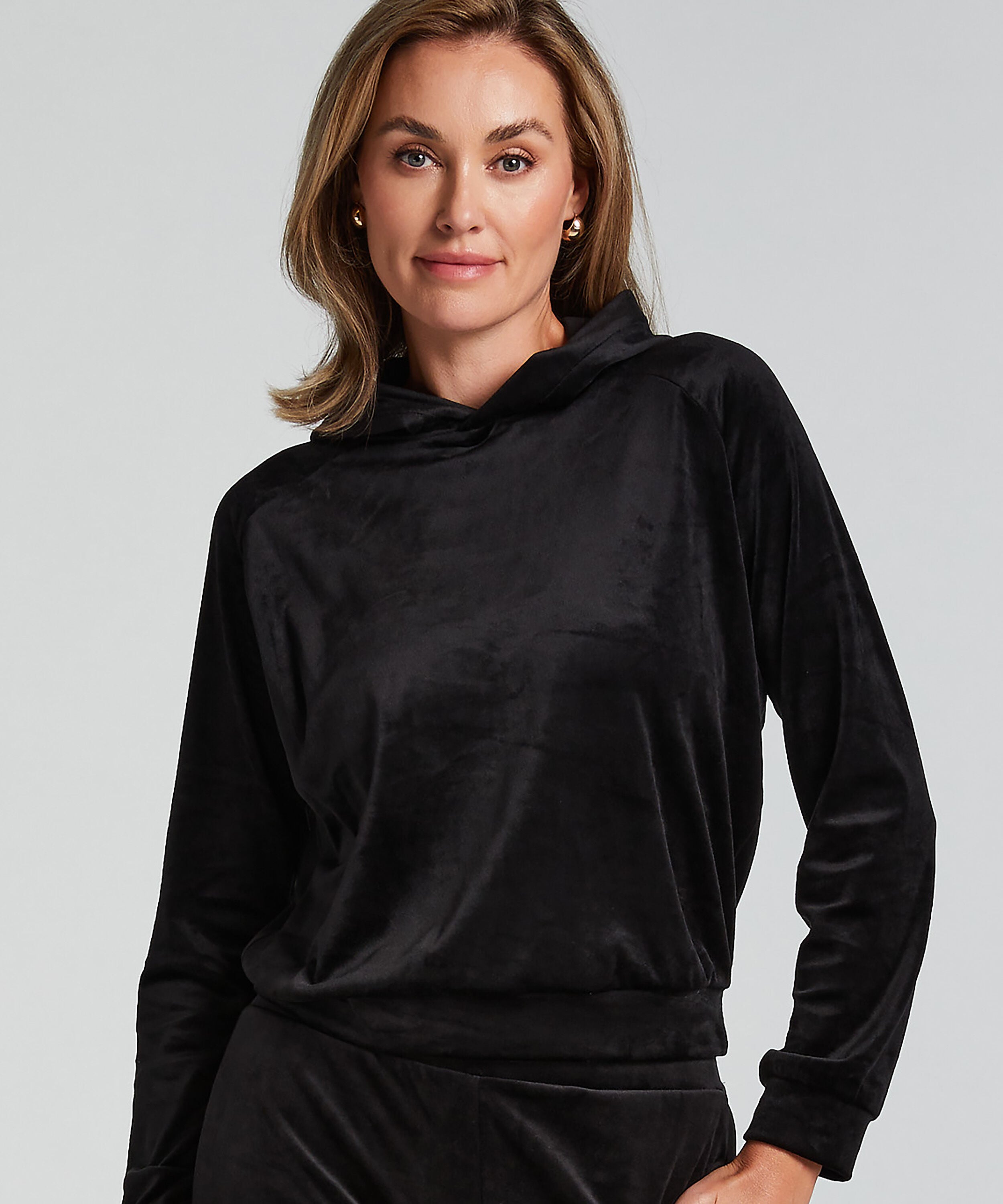 Top Velours, Schwarz
