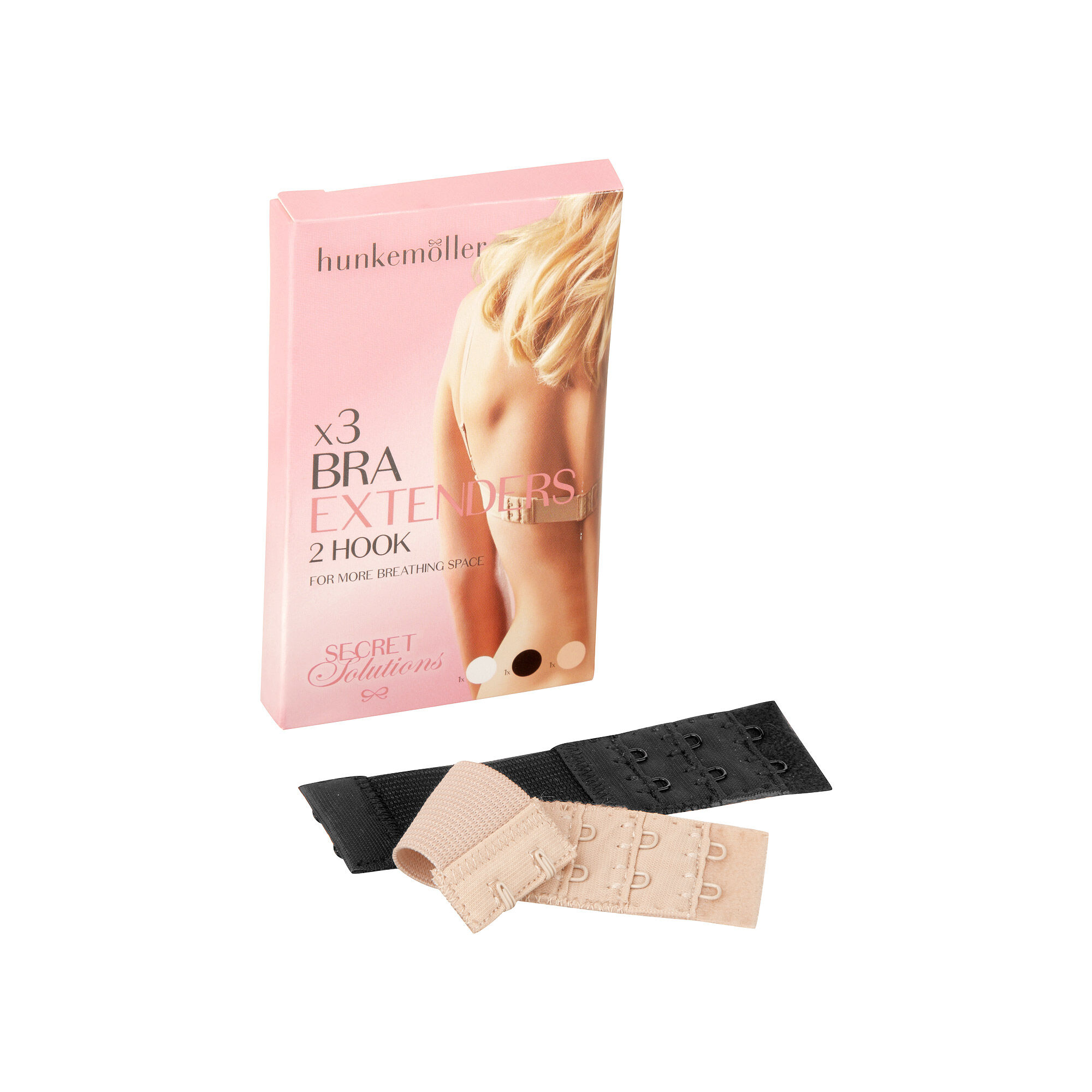 3er-Pack BH-Verlängerungen, Weiß 3er-Pack BH-Verlängerungen, Weiß