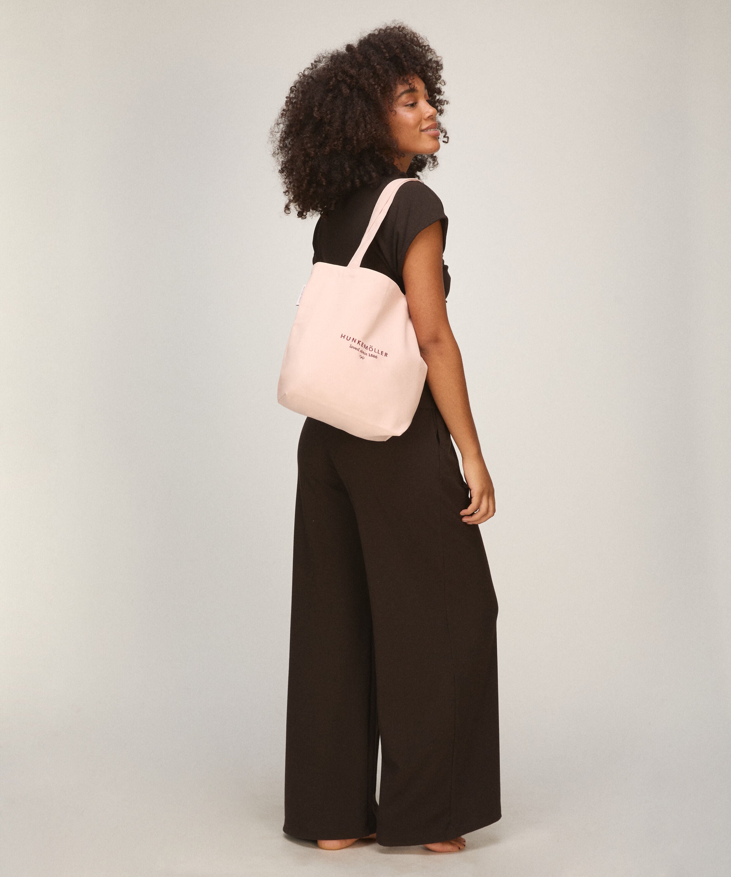 Canvas Tote Bag Small, Rose