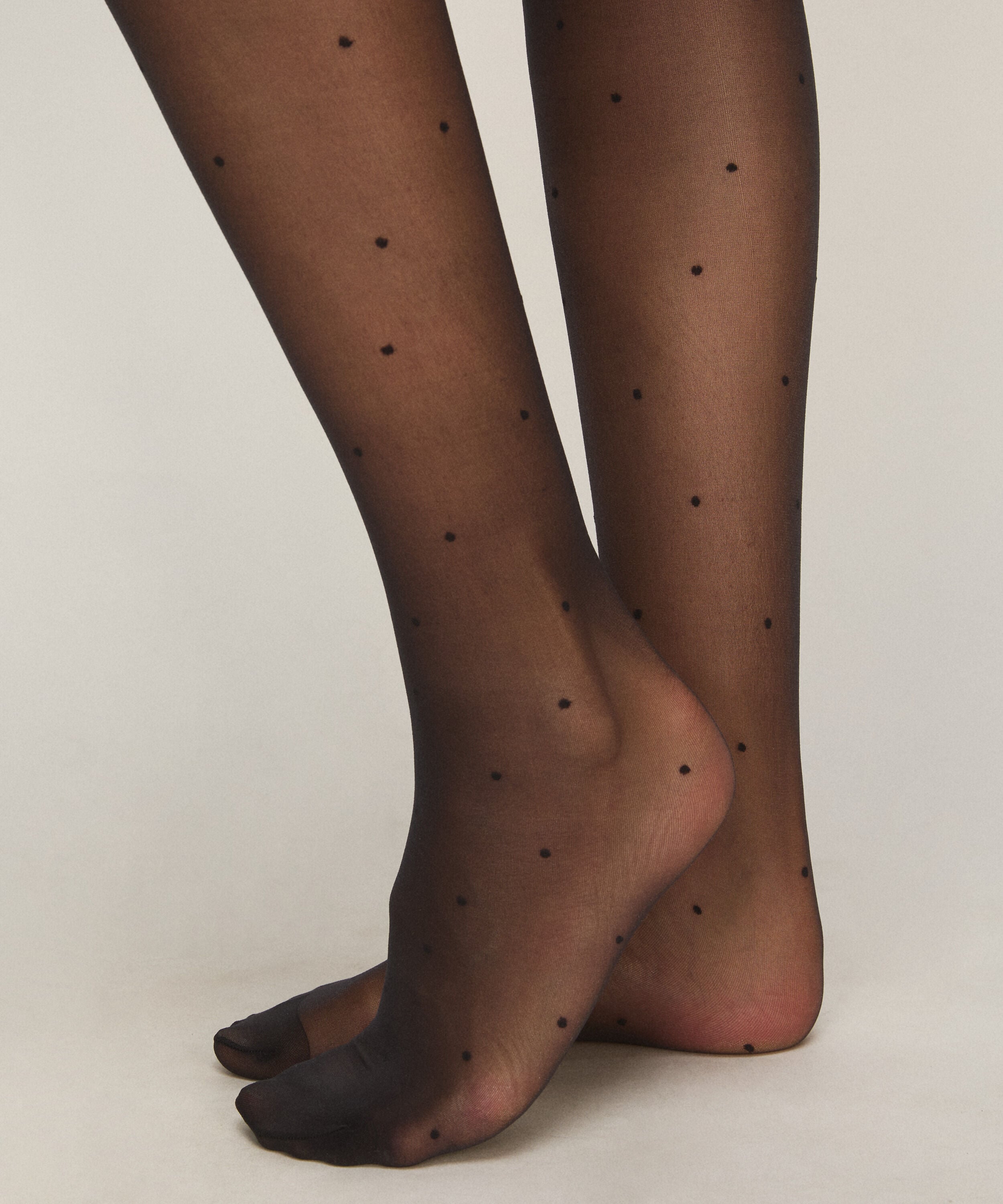 Strumpfhose 15 Denier Dots, Schwarz Strumpfhose 15 Denier Dots, Schwarz
